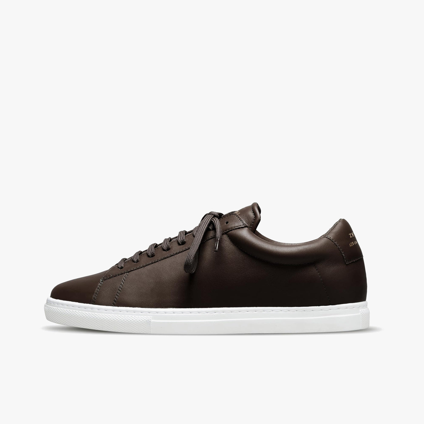 ZSP4 Men's Chocolate Leather Sneakers | ZESPÀ – Zespà