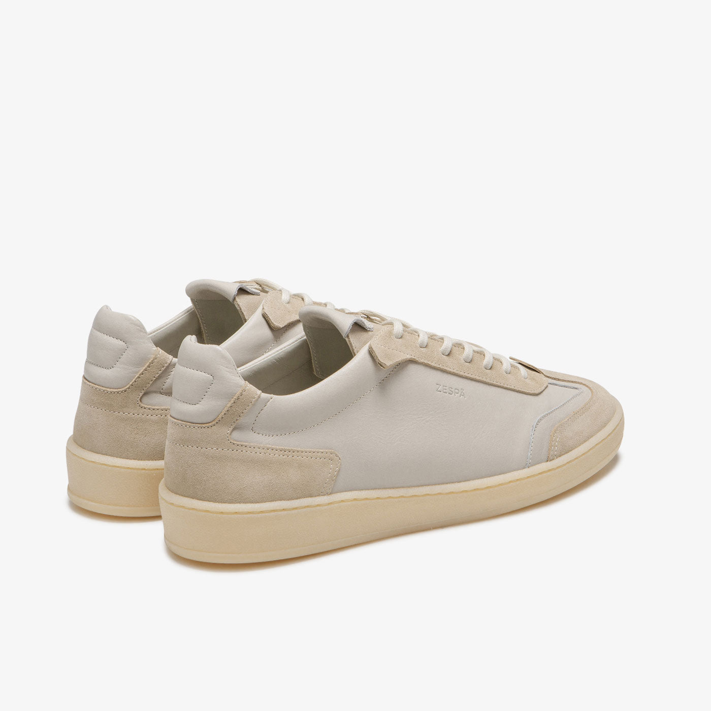 Baskets vintage cuir  beige | ZESPÀ