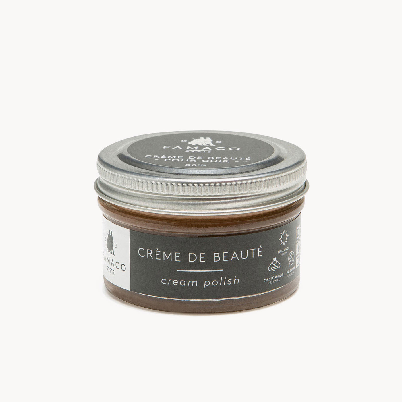 Crème cirage marron clair pour chaussures | ZESPÀ