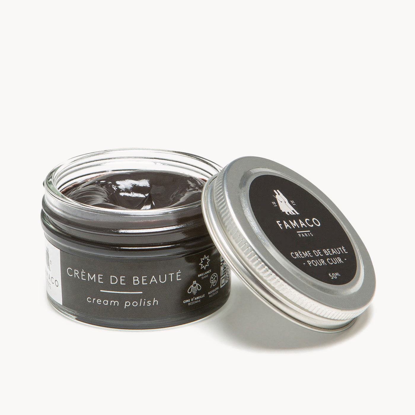 Crème cirage marron foncé pour chaussures | ZESPÀ