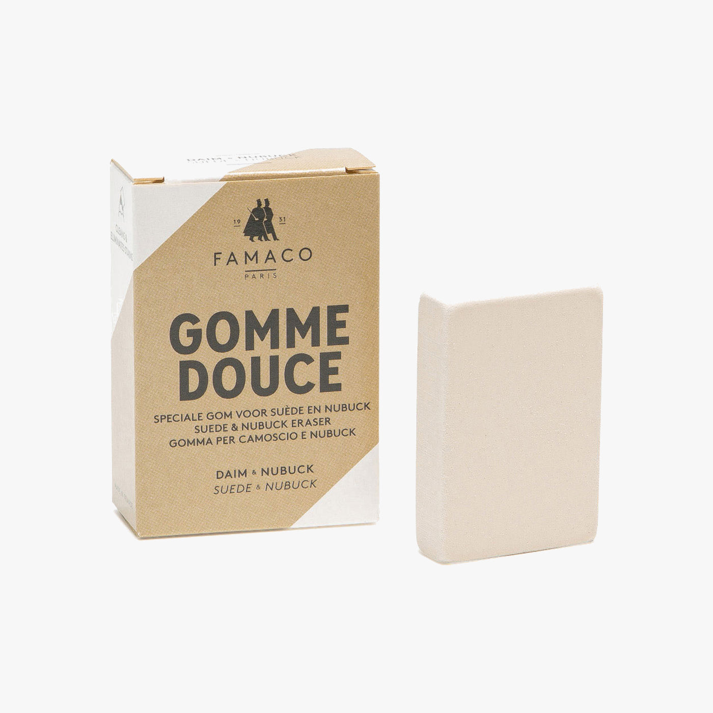 Gomme nettoyage daim et nubuck | ZESPÀ