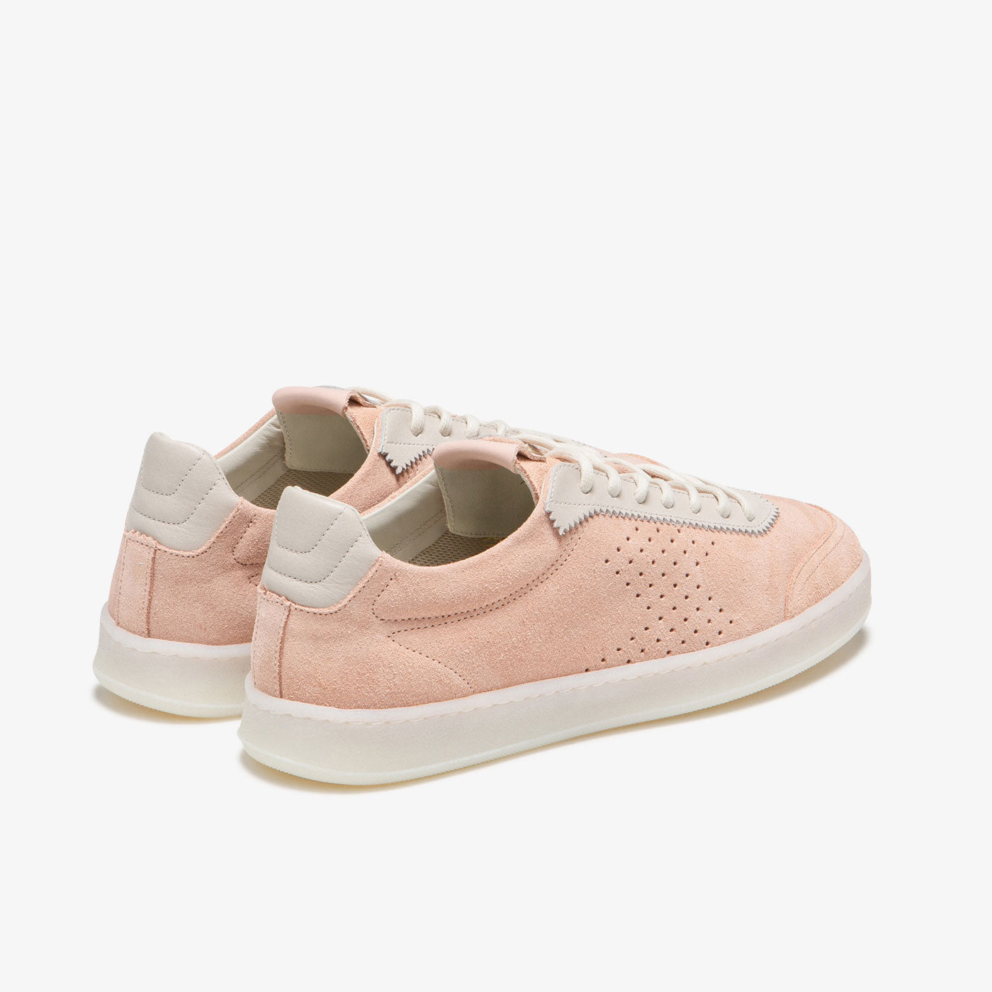 Baskets légères cuir suède rose | ZESPÀ