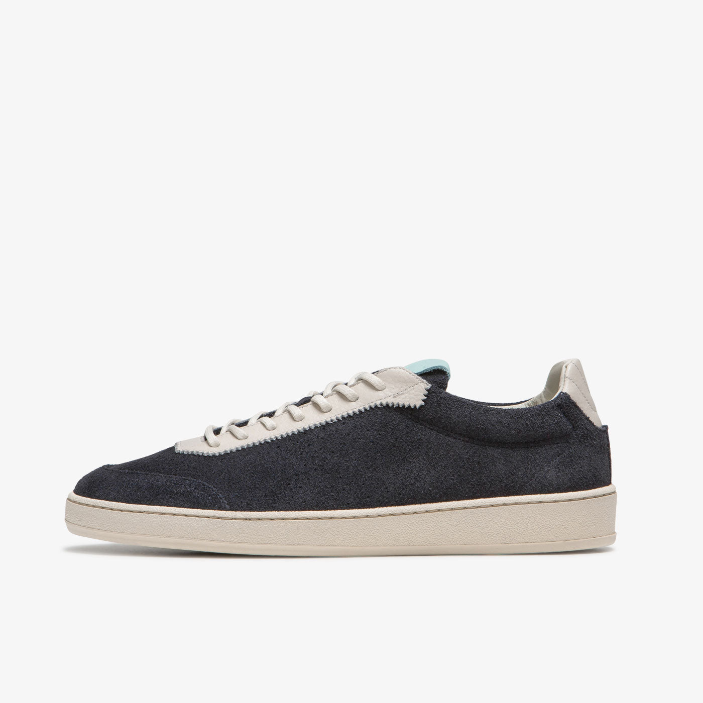 Sneaker en cuir suède navy skyblue femme du 35 au 41 | ZESPÀ