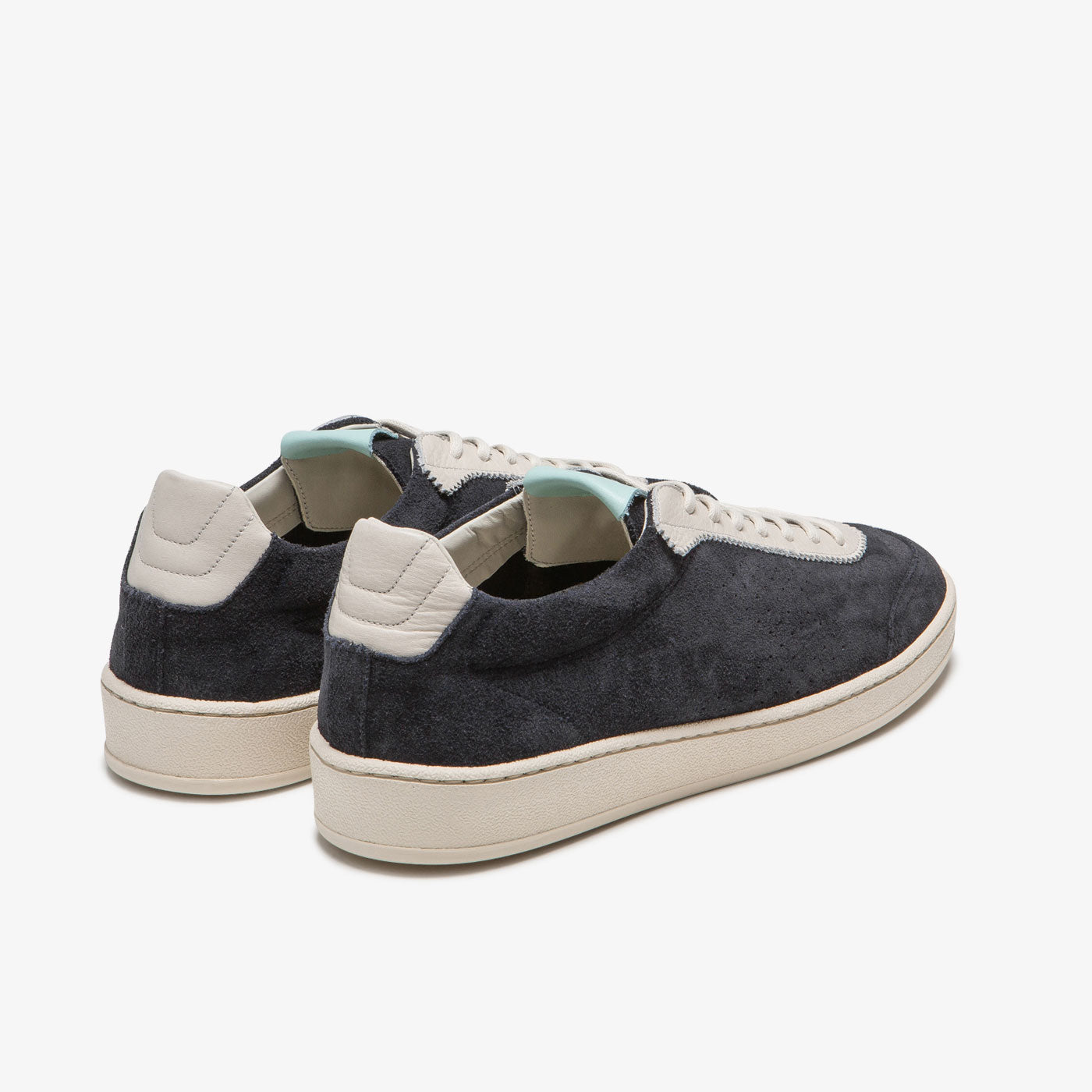 Sneaker en cuir suède navy skyblue femme du 35 au 41 | ZESPÀ