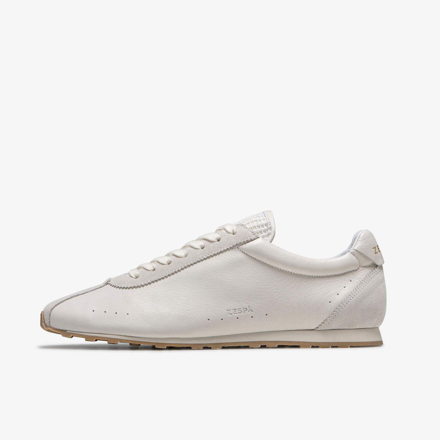 Sneaker en cuir blanc mixte du 36 au 46 | ZESPÀ