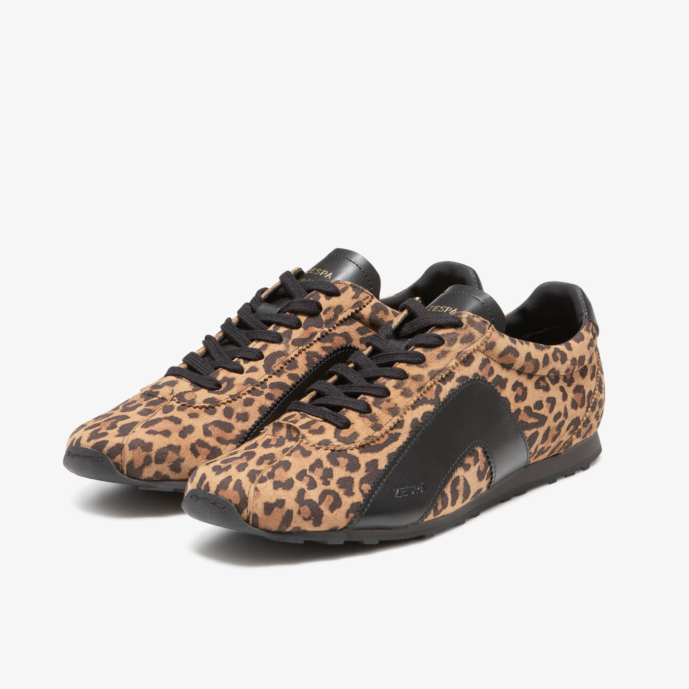 Sneaker rétro en cuir léopard et noir du 36 au 46 | ZESPÀ
