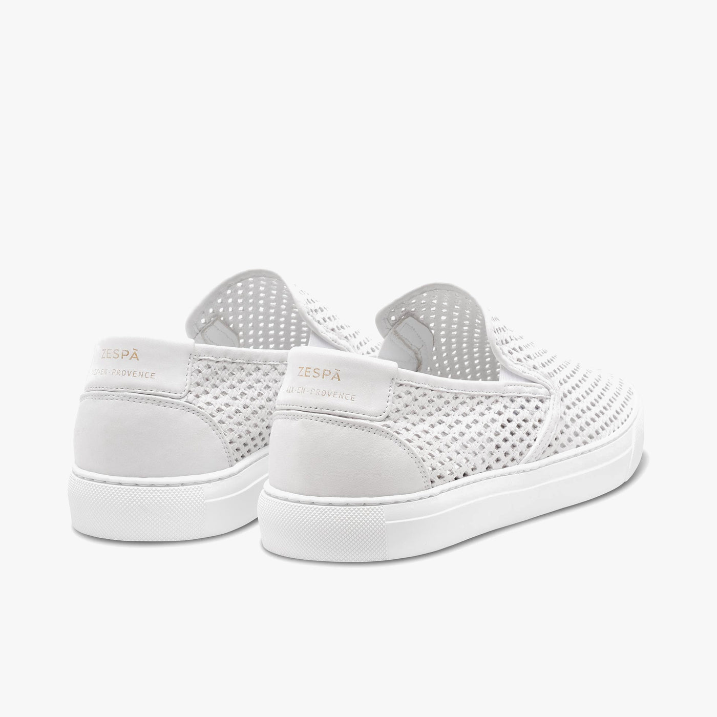 Sneakers slip-on nubuck blanc | ZESPÀ