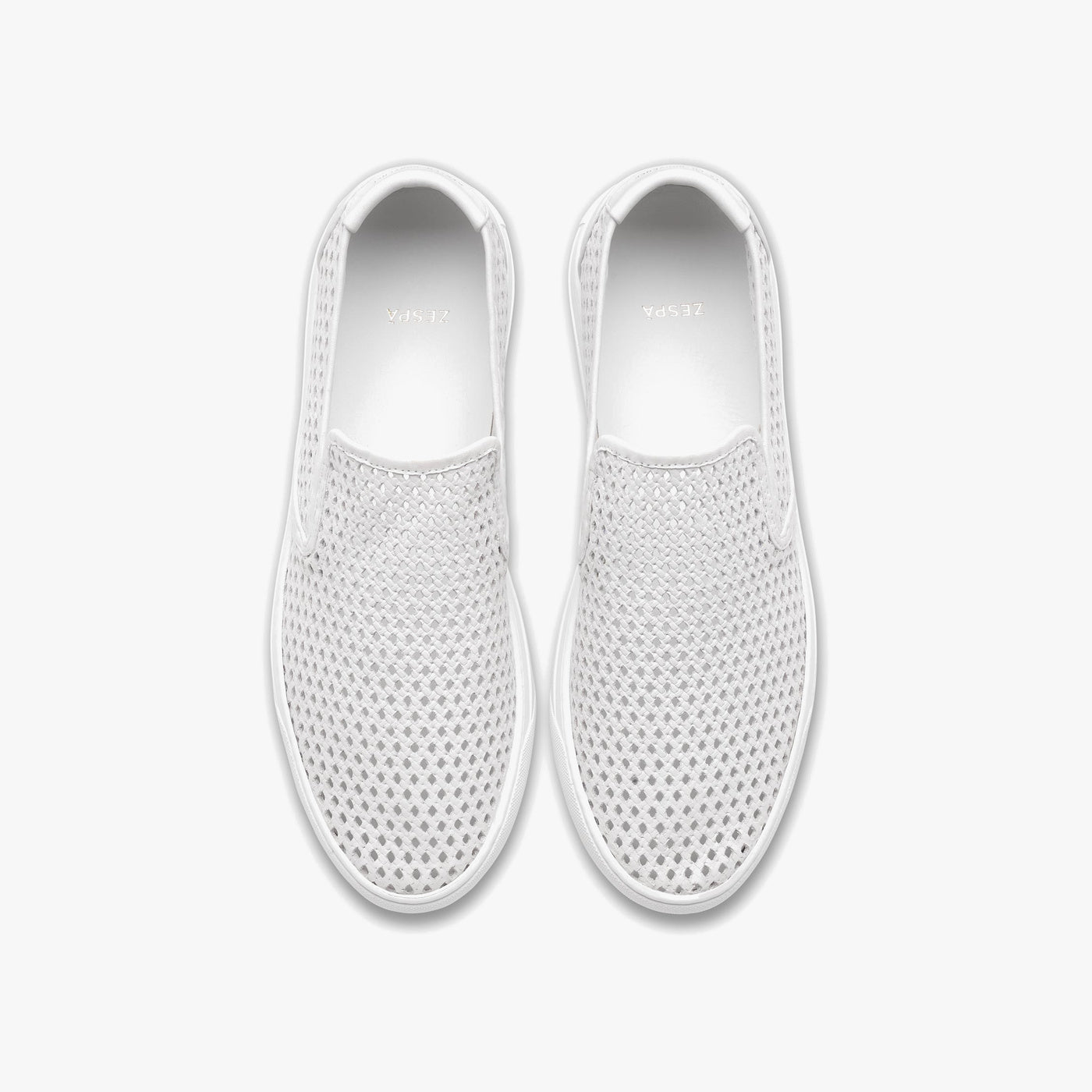 Sneakers slip-on nubuck blanc | ZESPÀ