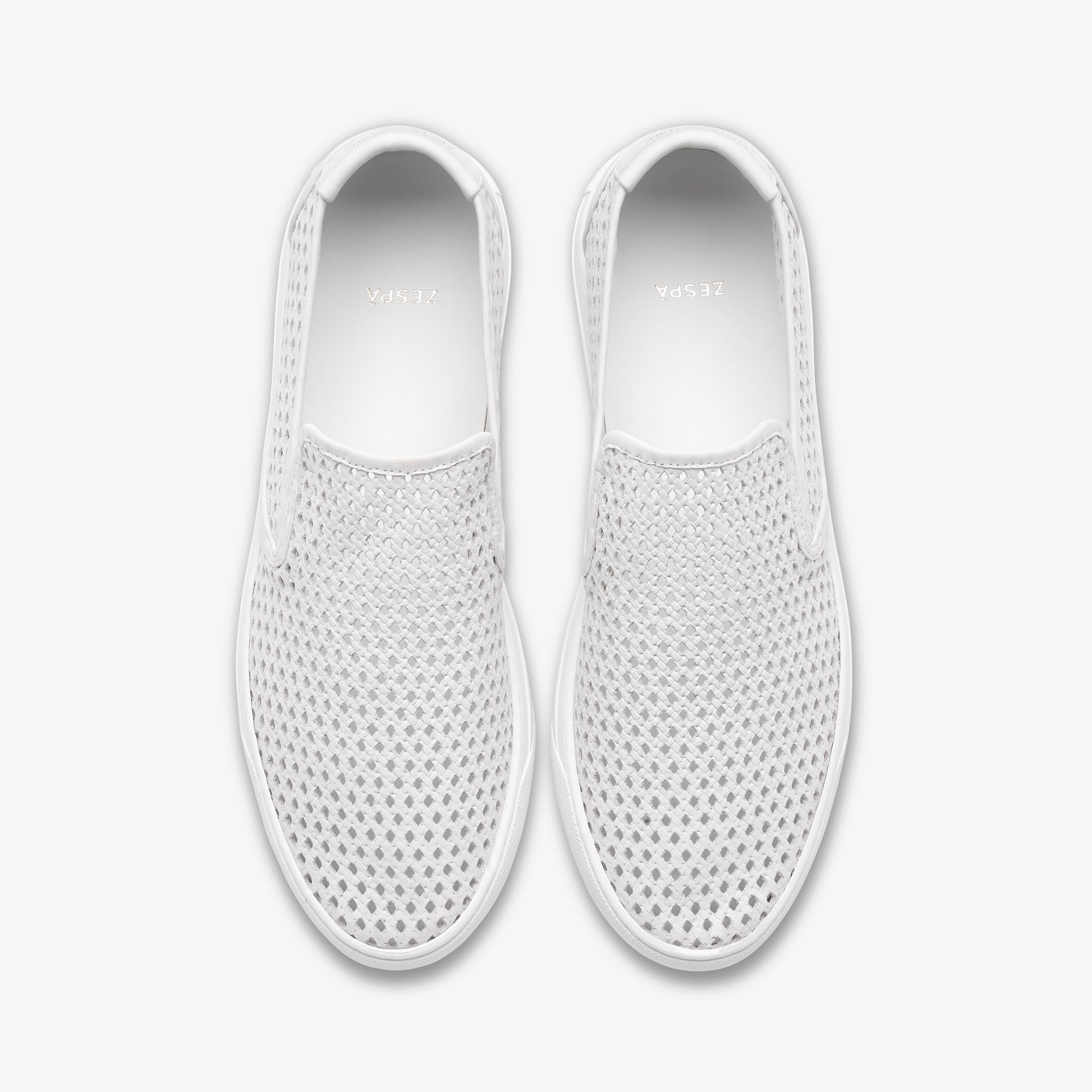 Sneakers slip-on nubuck blanc | ZESPÀ