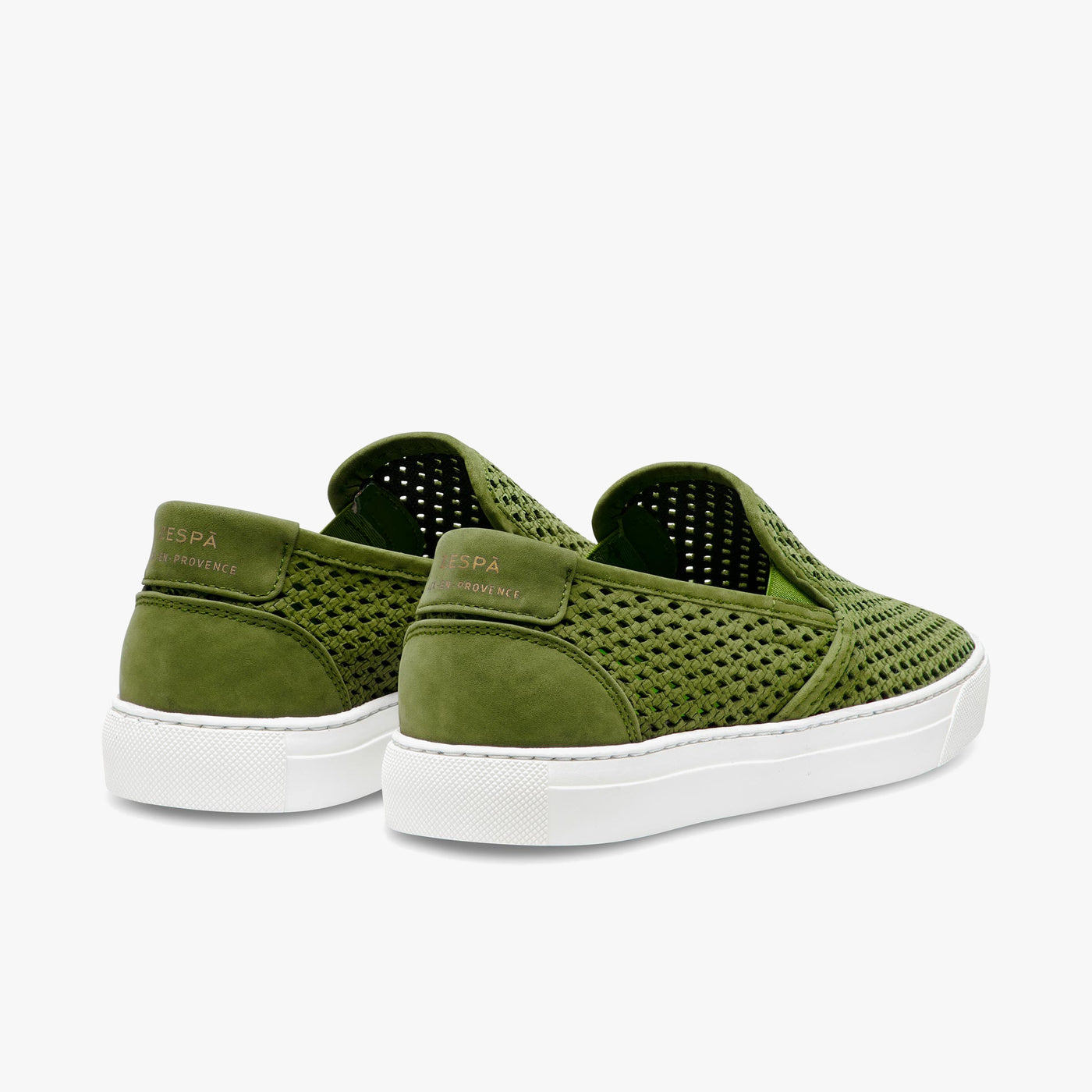 Sneakers slip-on nubuck kaki | ZESPÀ