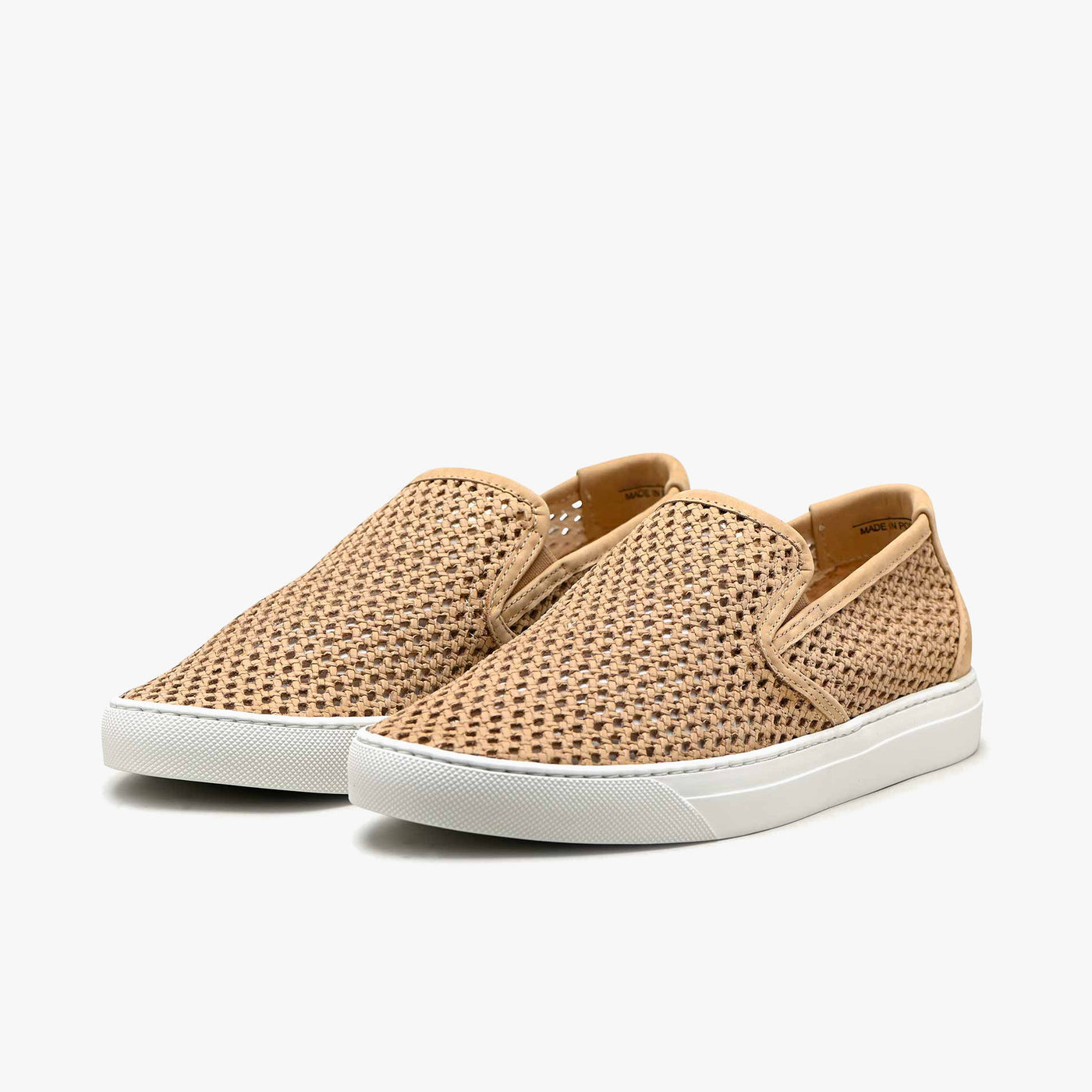 Chaussures slip-on en cuir nubuck beige homme du 39 au 46 | ZESPÀ