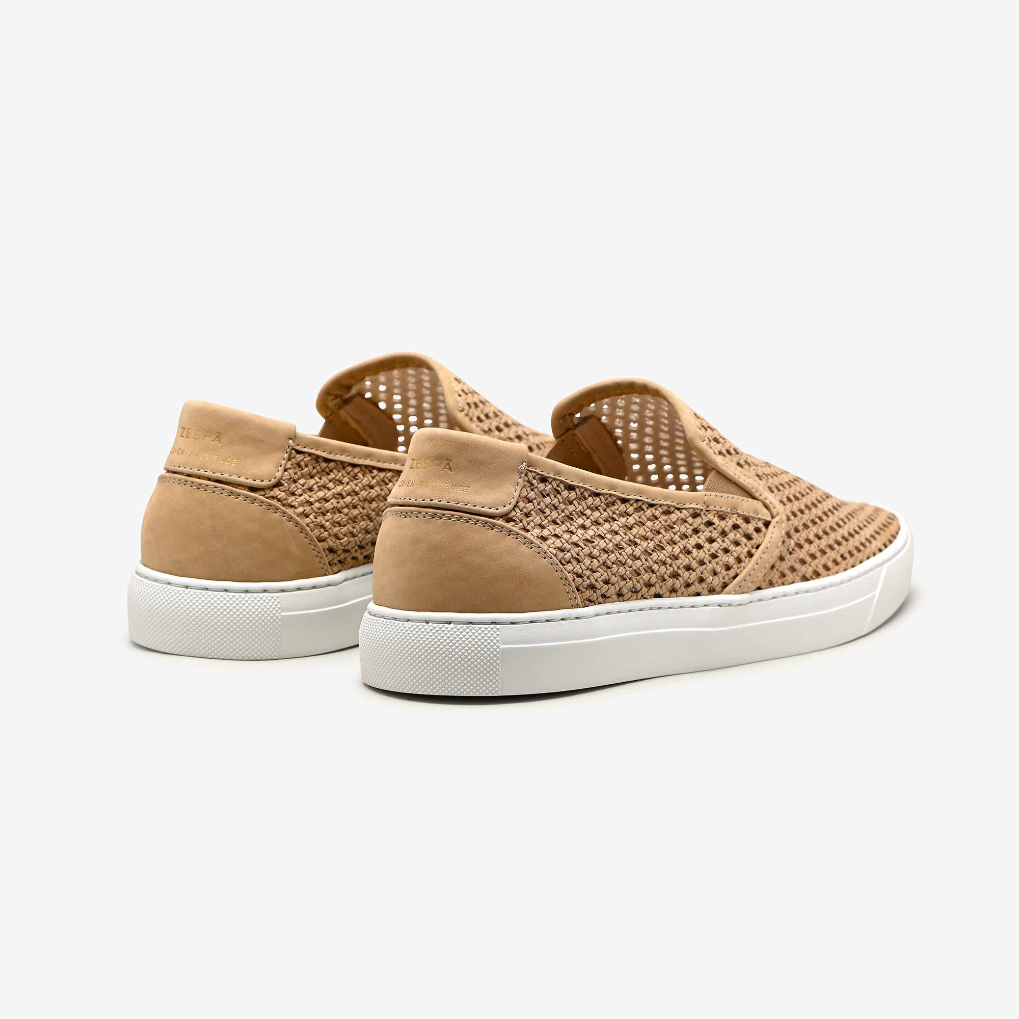 Sneakers slip-on nubuck beige | ZESPÀ