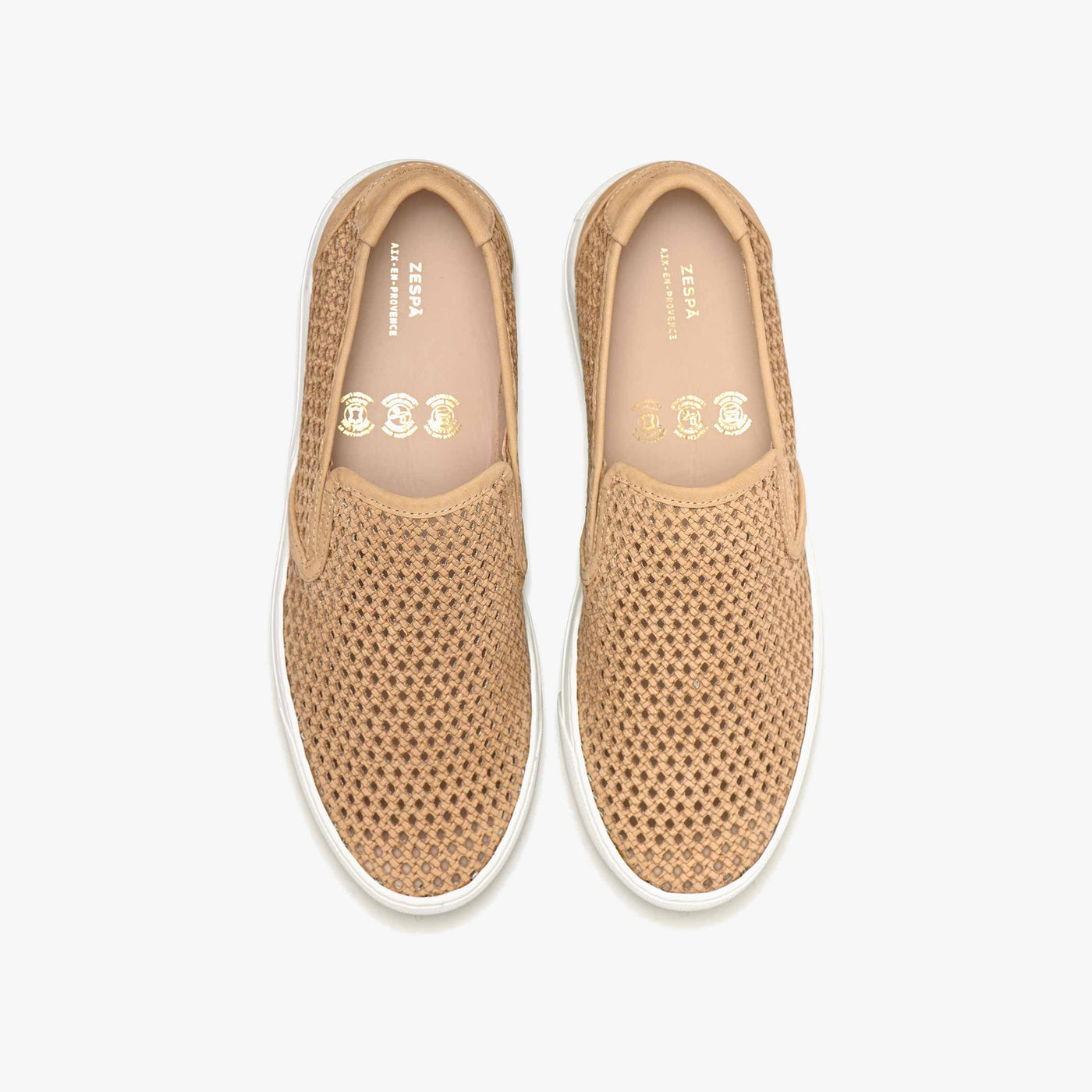Sneakers slip-on nubuck beige | ZESPÀ