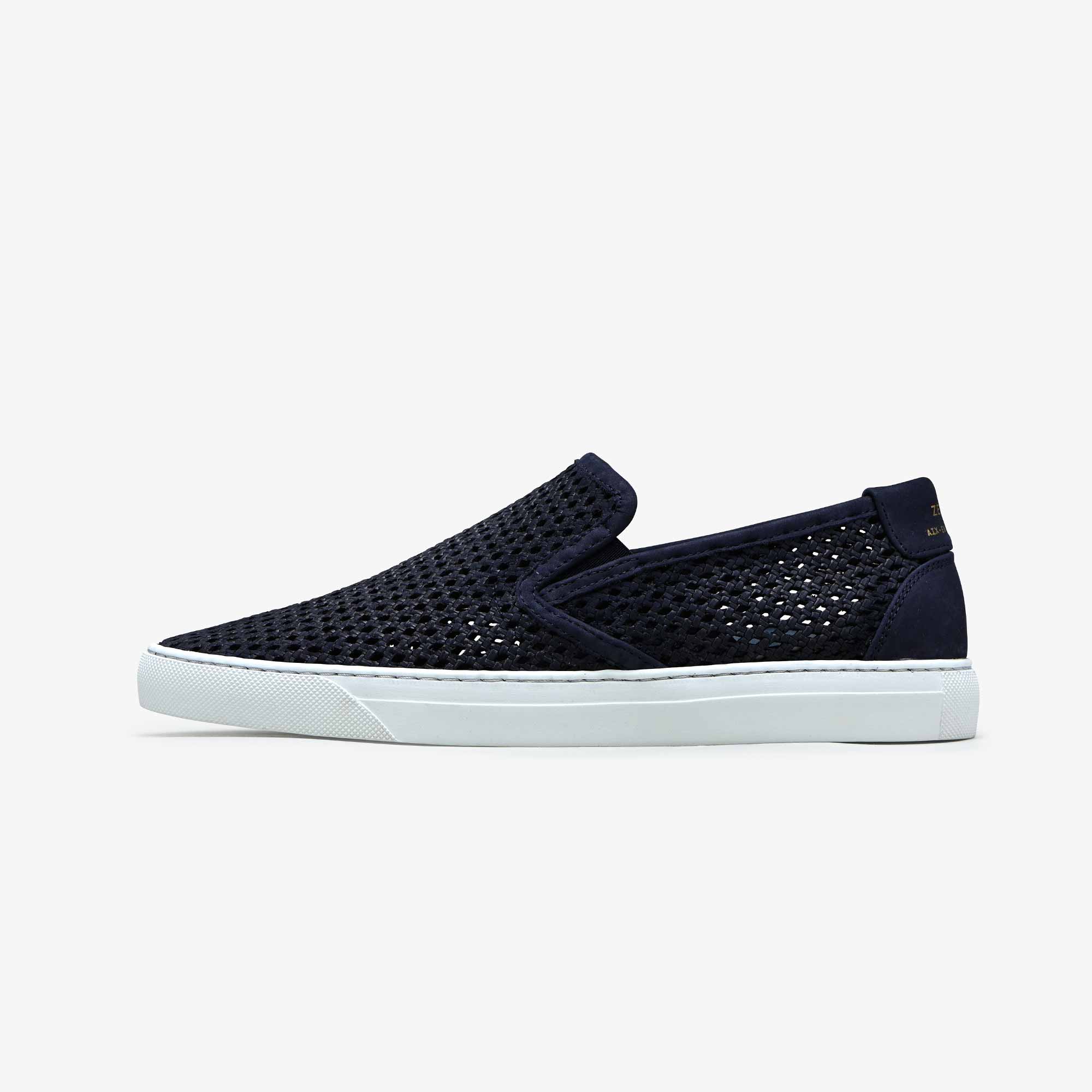 Sneakers slip-on nubuck navy | ZESPÀ