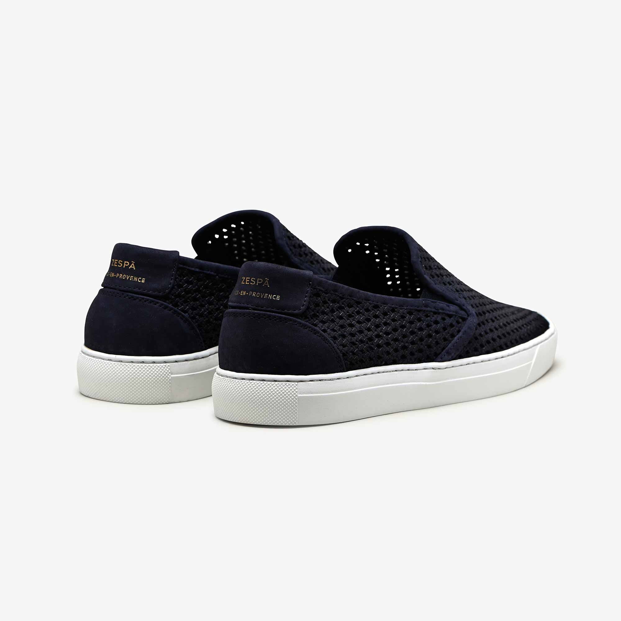 Sneakers slip-on nubuck navy | ZESPÀ