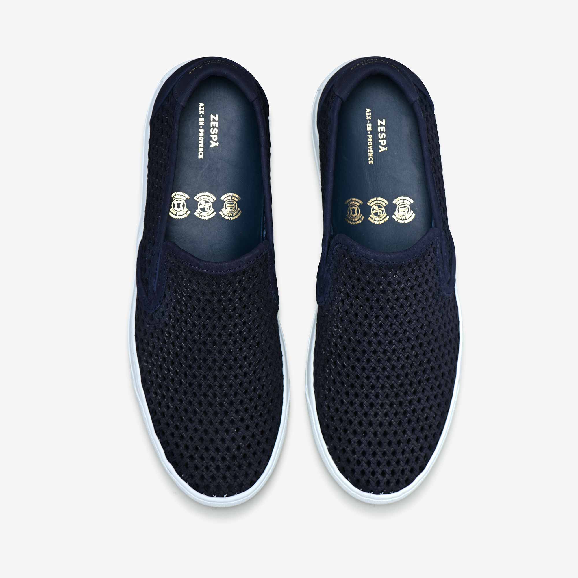 Sneakers slip-on nubuck navy | ZESPÀ