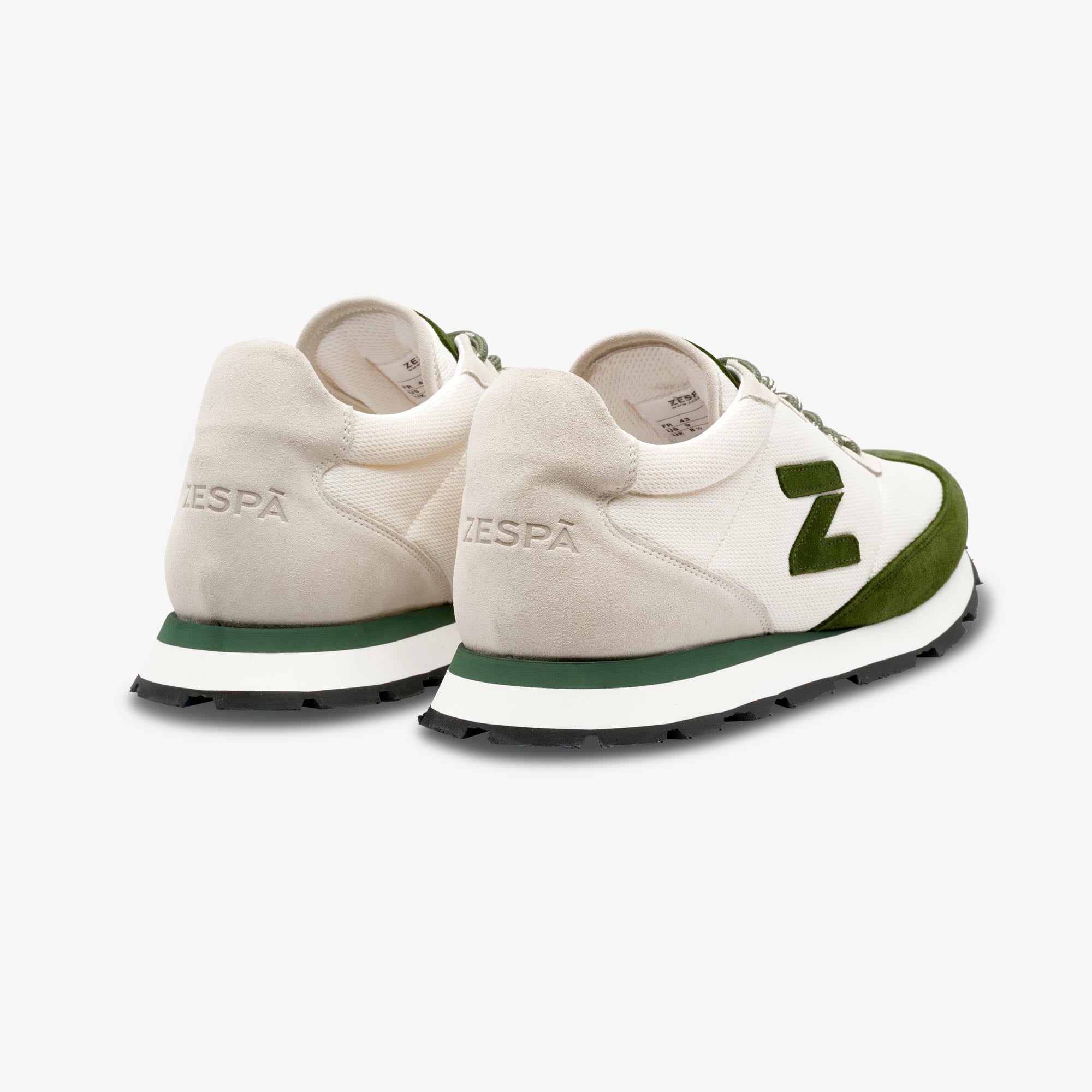 Sneakers cuir kaki | ZESPÀ