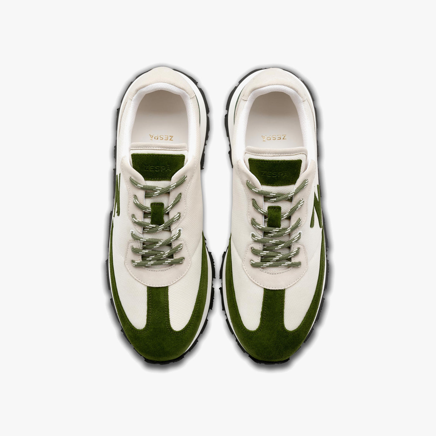Sneakers cuir kaki | ZESPÀ
