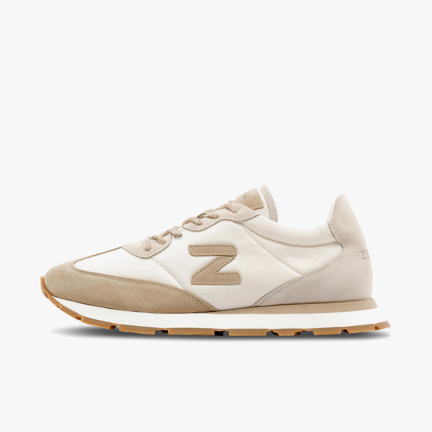 Sneakers cuir sepia | ZESPÀ