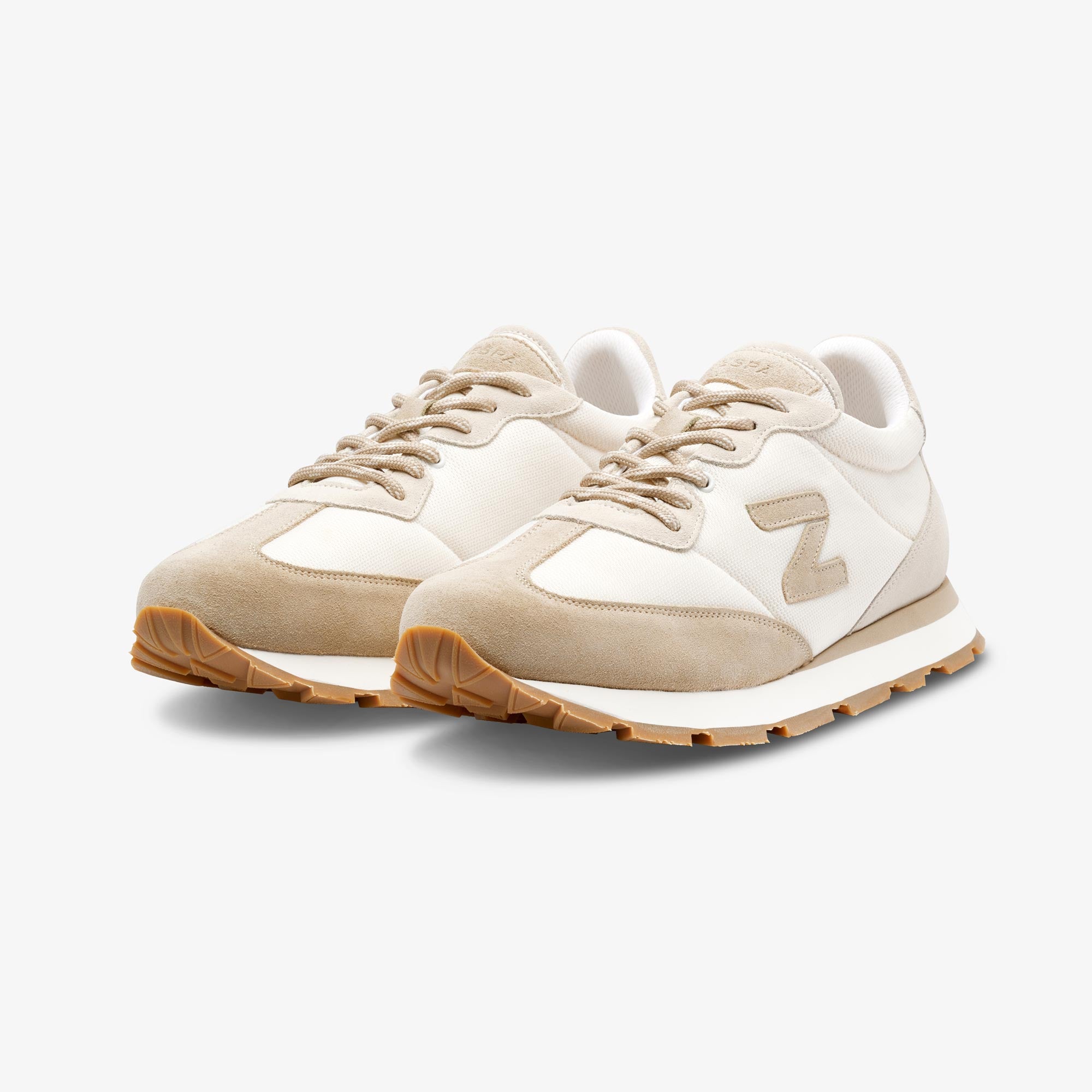 Sneakers cuir sepia | ZESPÀ