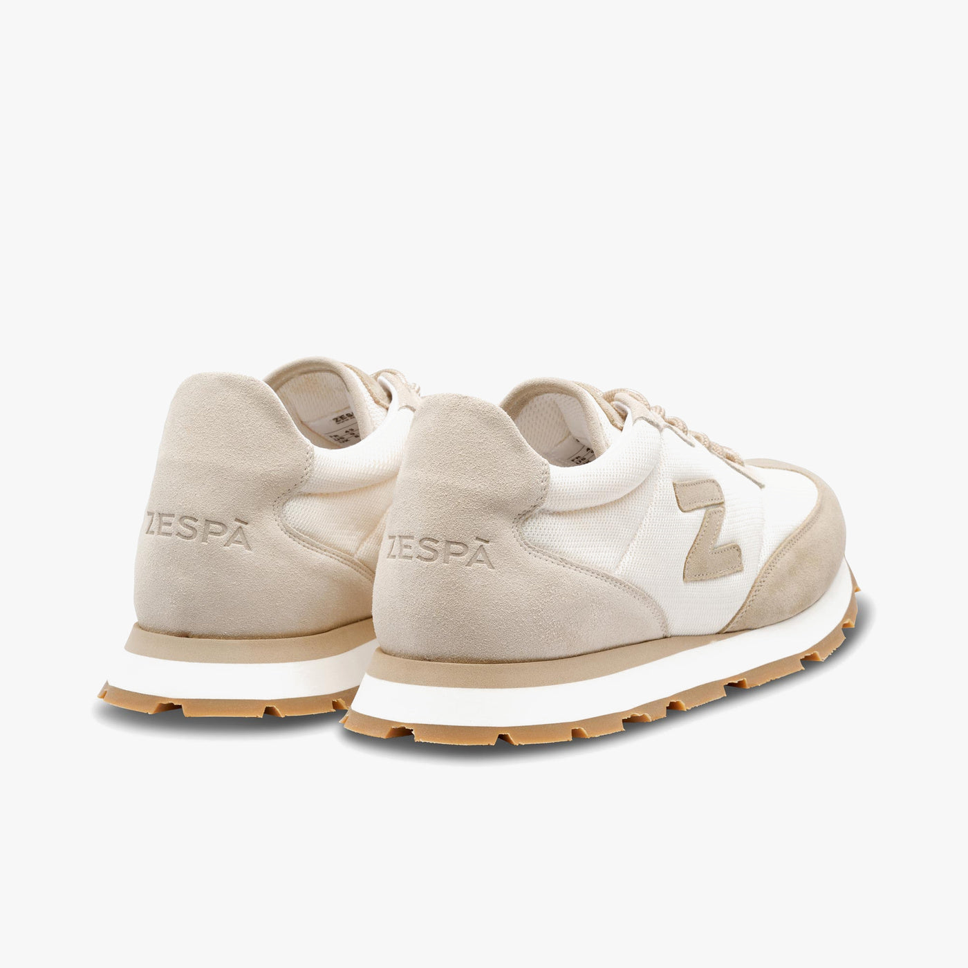 Sneakers cuir sepia | ZESPÀ