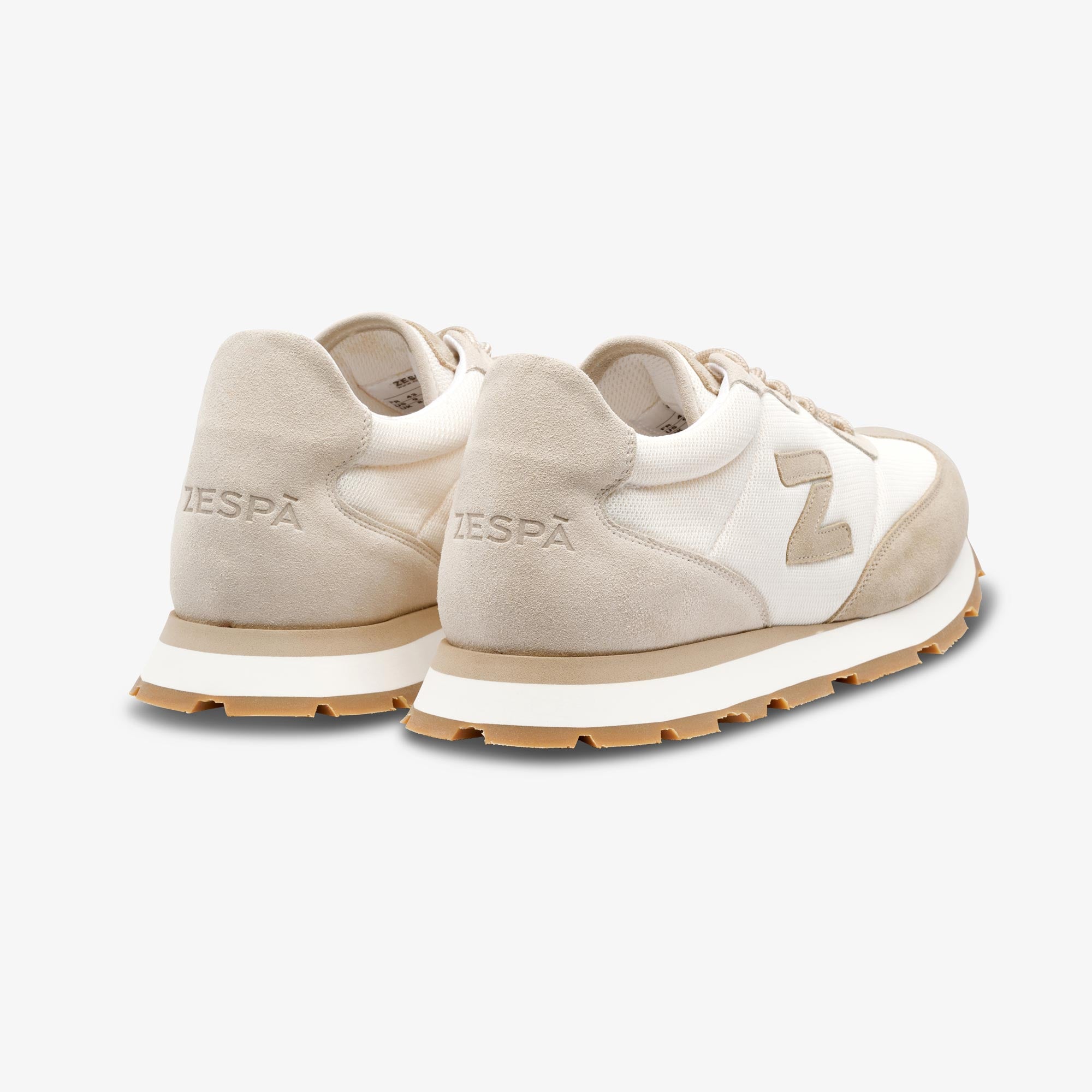 Sneakers cuir sepia | ZESPÀ