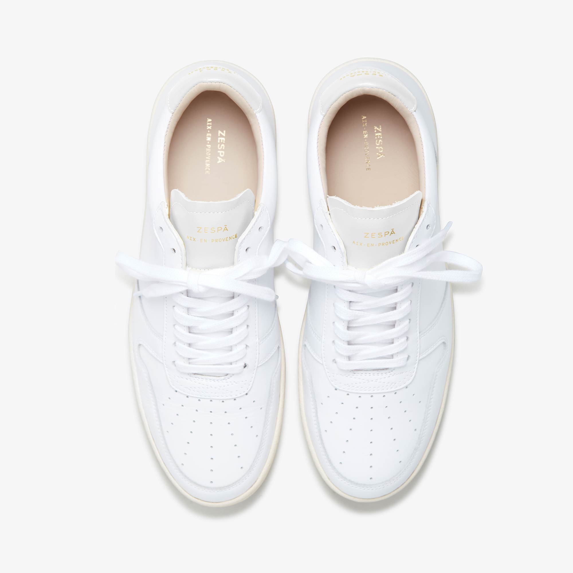 Sneakers cuir blanc - du 39 au 46 | ZESPÀ