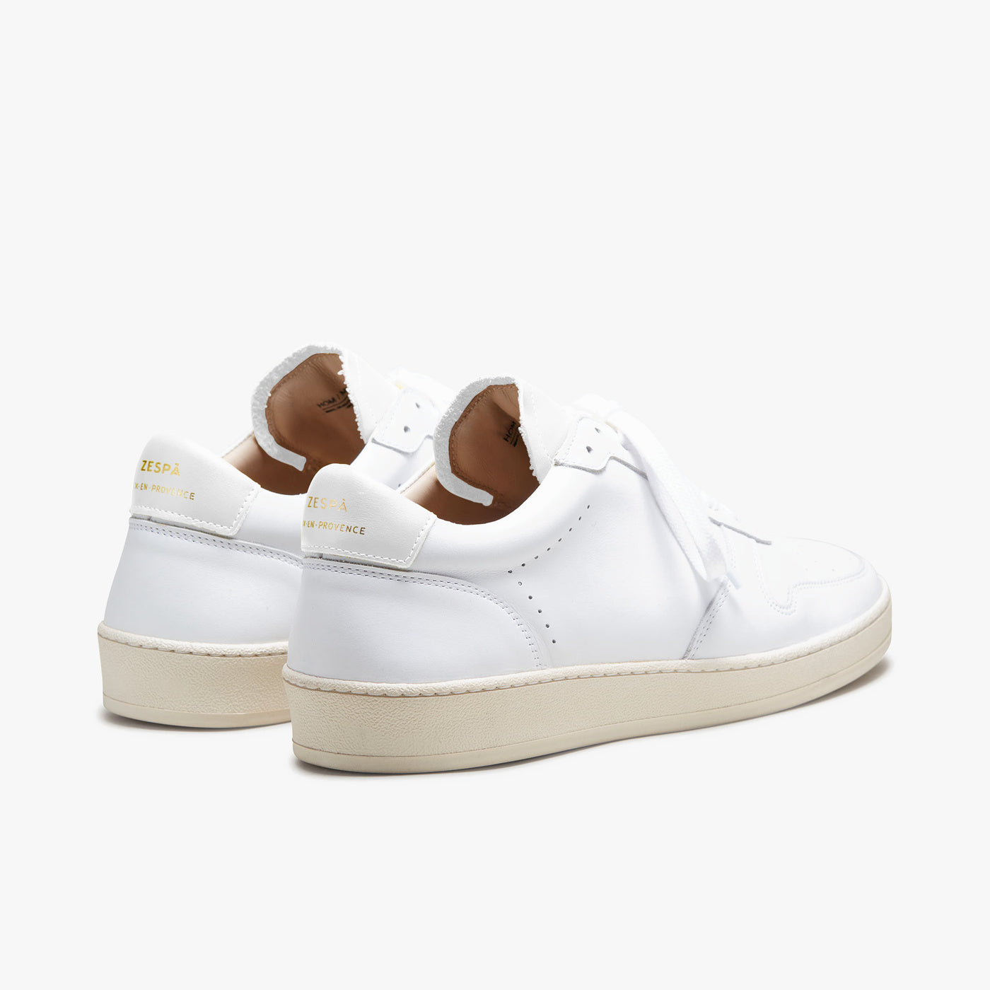 Sneakers cuir blanc - du 35 au 41 | ZESPÀ