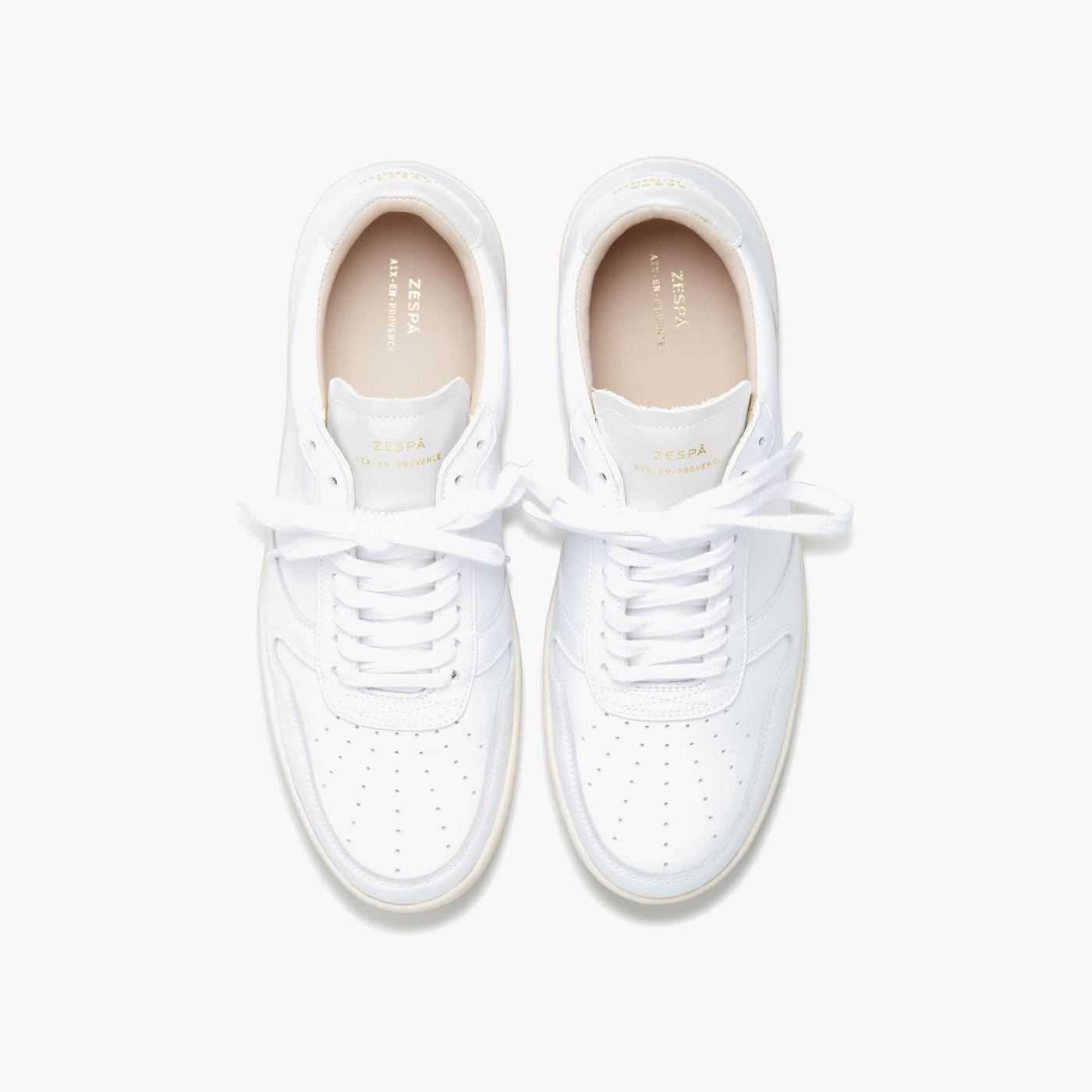 Sneakers cuir blanc - du 35 au 41 | ZESPÀ