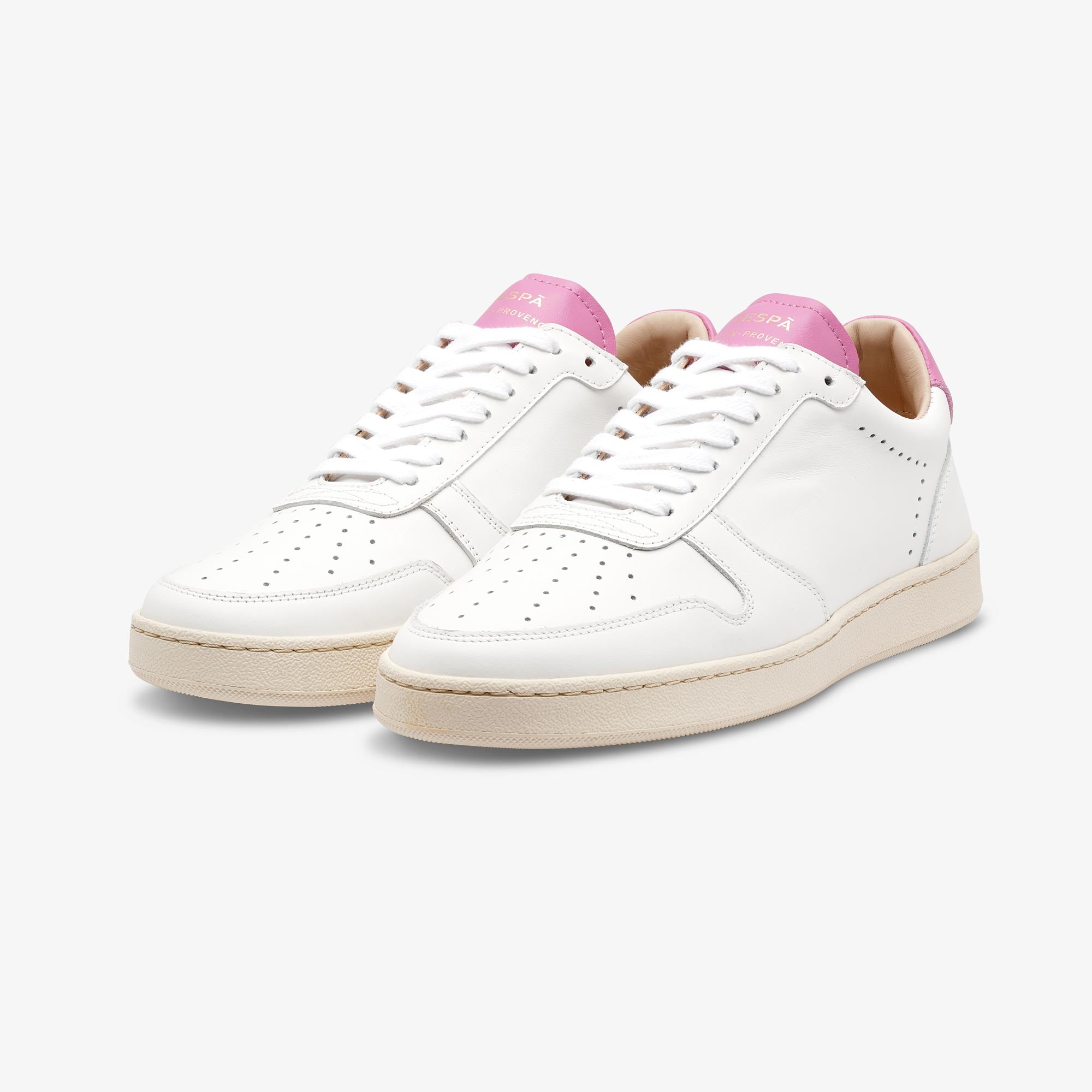 Sneakers cuir pink | ZESPÀ