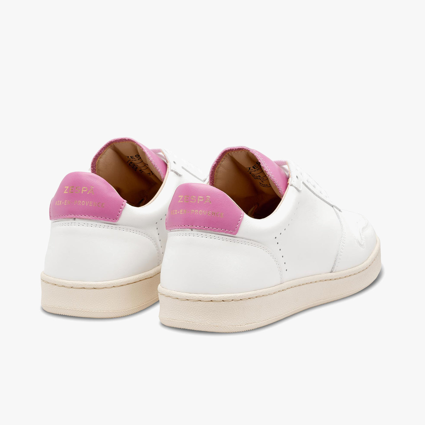 Sneakers cuir pink | ZESPÀ