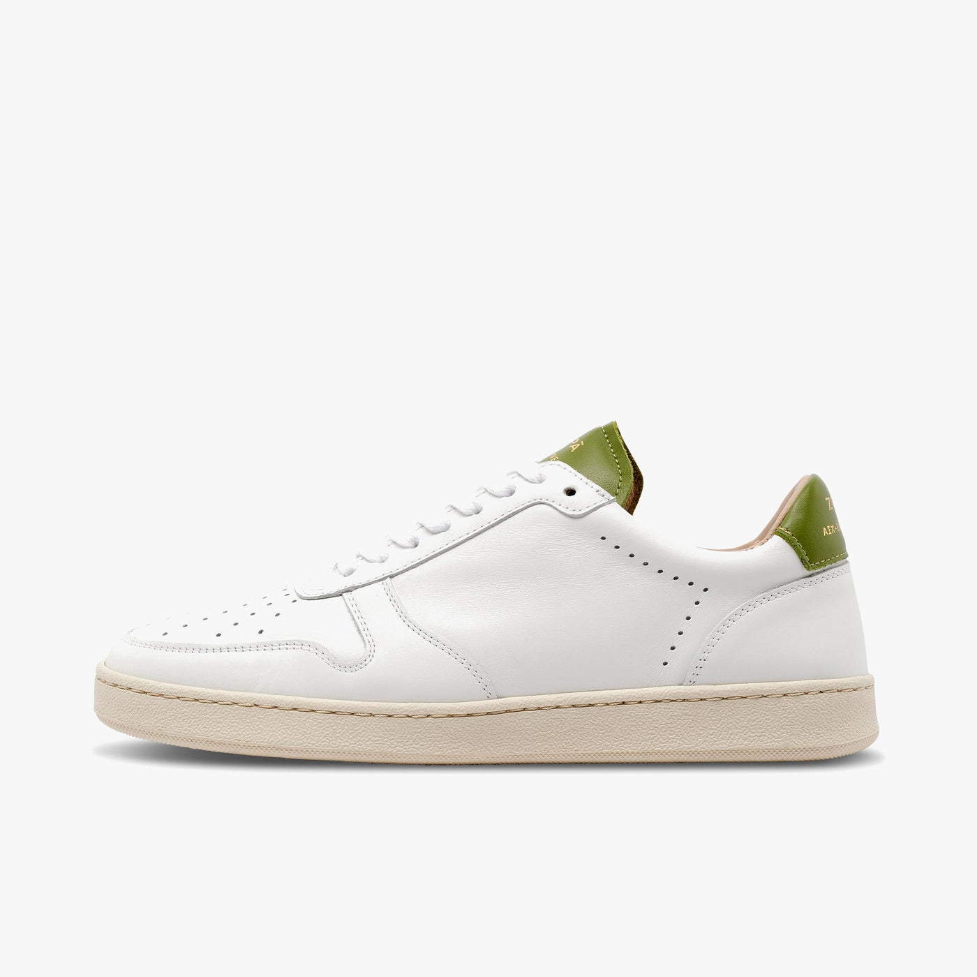 Sneakers cuir olive | ZESPÀ
