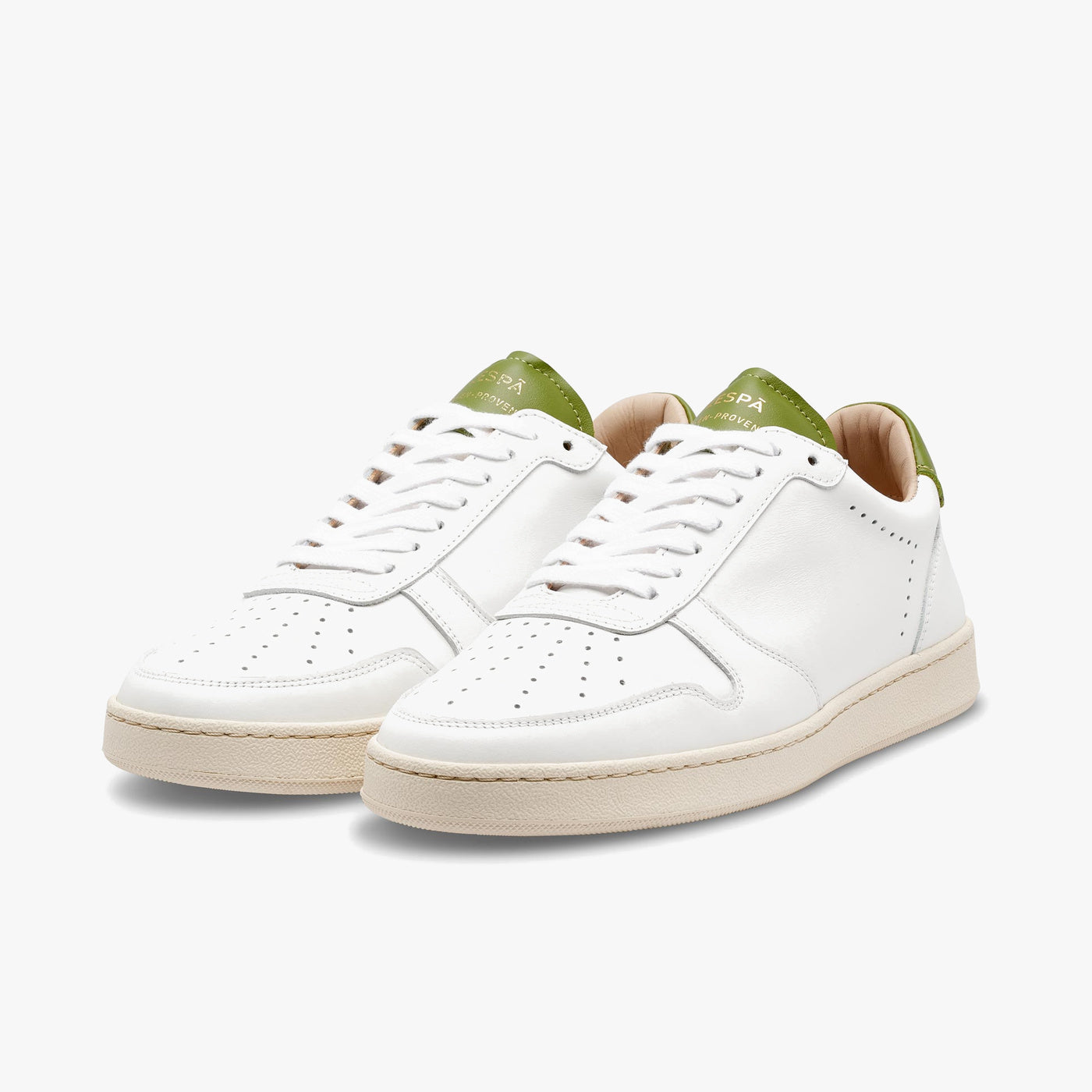 Sneakers cuir olive | ZESPÀ