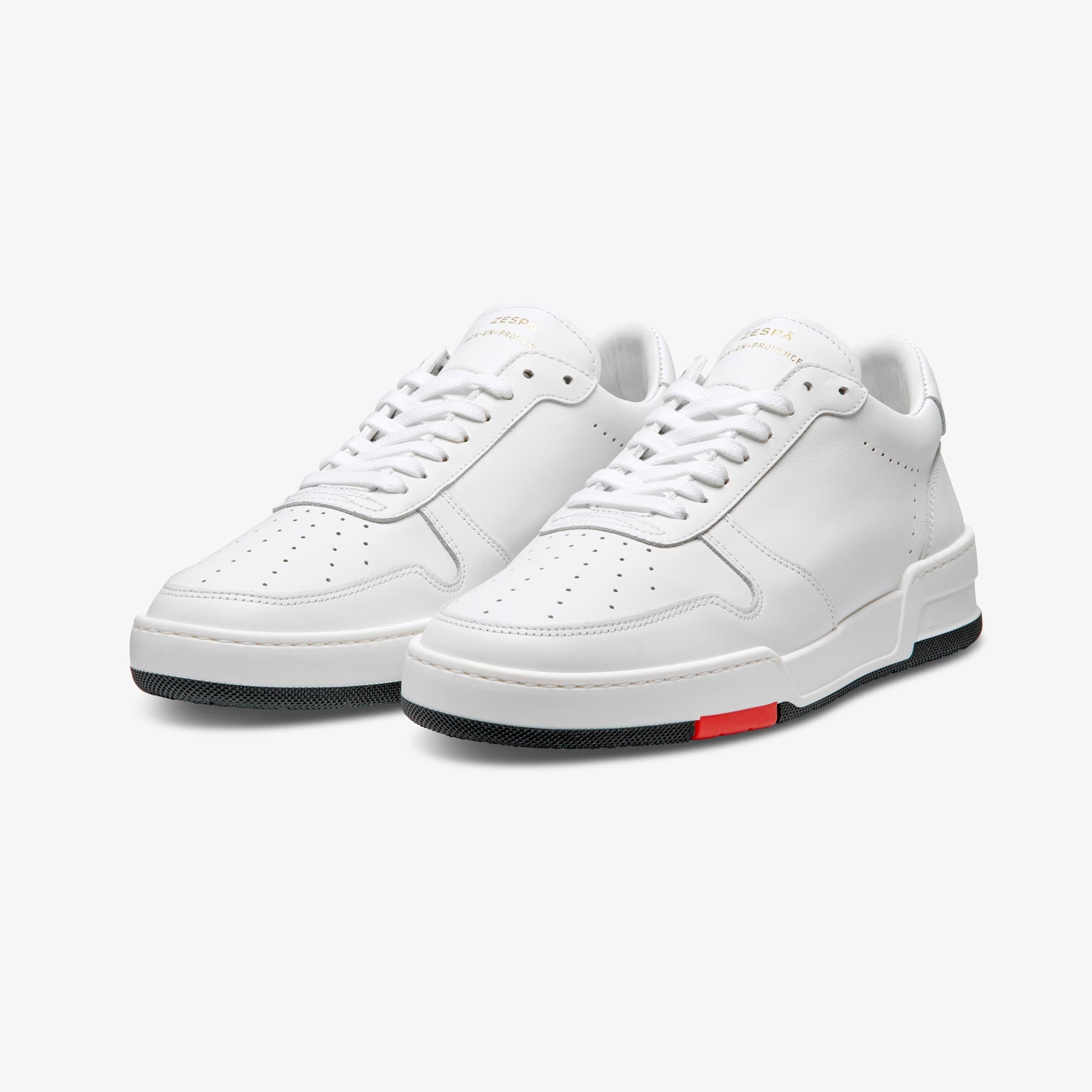Sneaker en cuir blanc homme du 39 au 46 | ZESPÀ