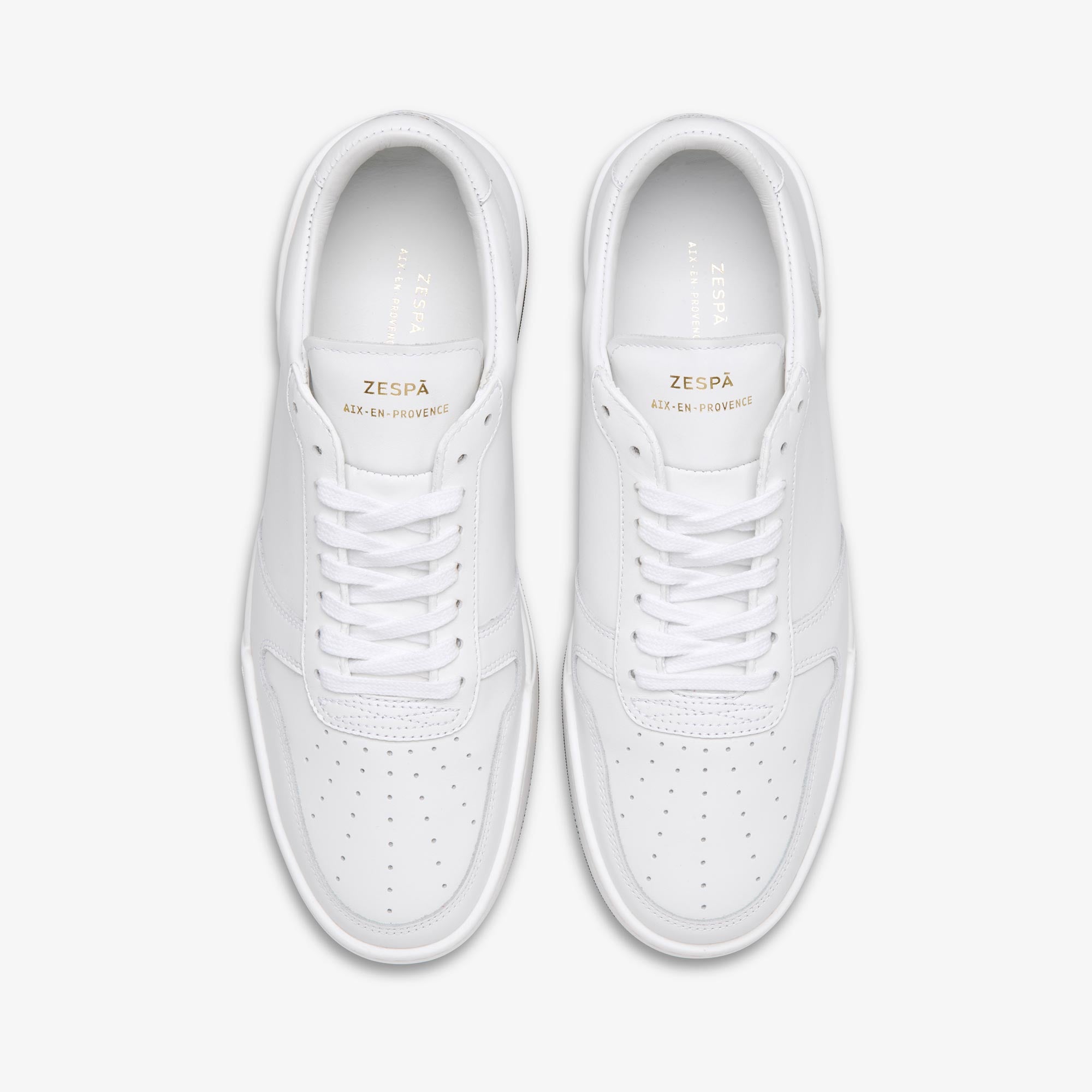 Sneaker en cuir blanc homme du 39 au 46 | ZESPÀ