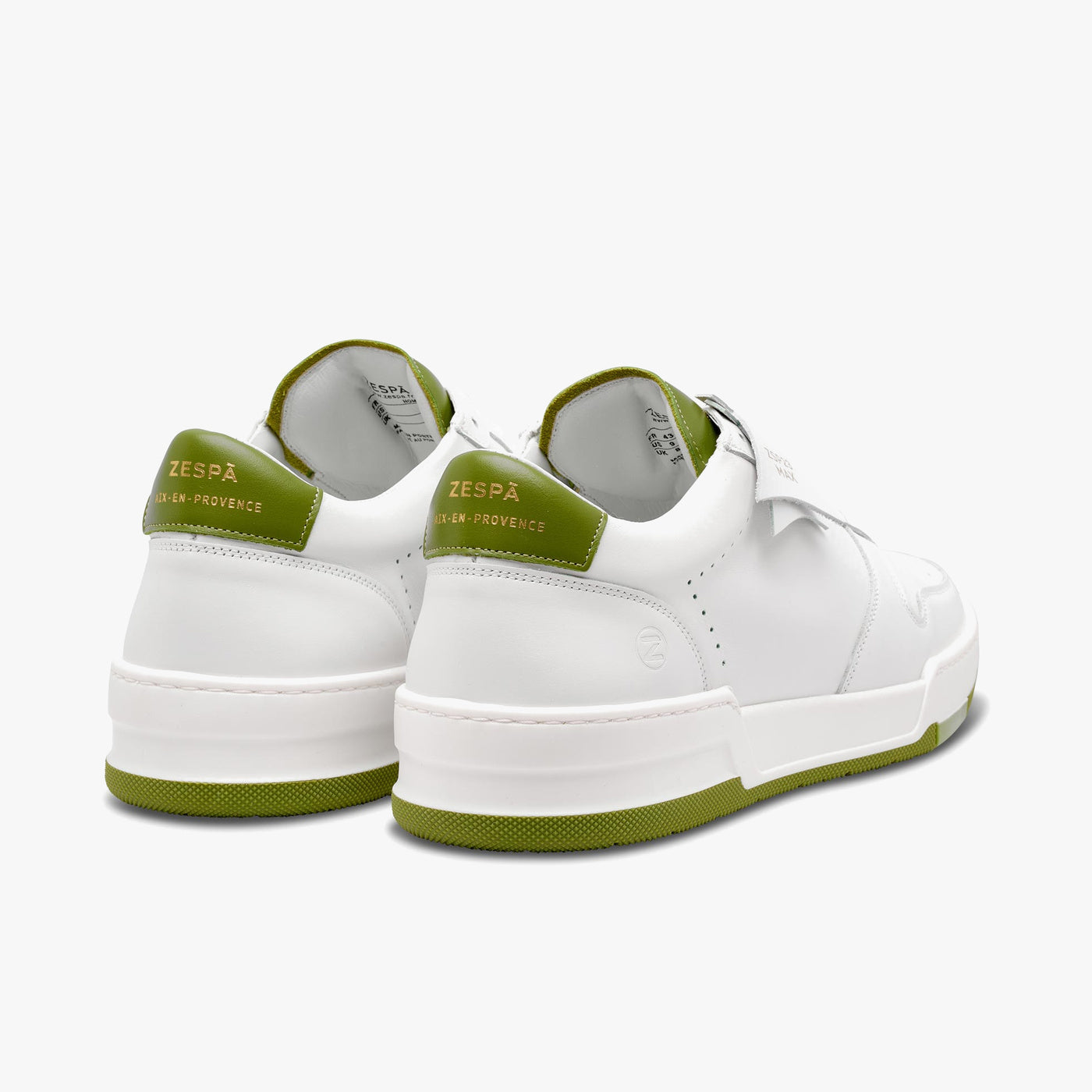 Sneakers cuir olive | ZESPÀ
