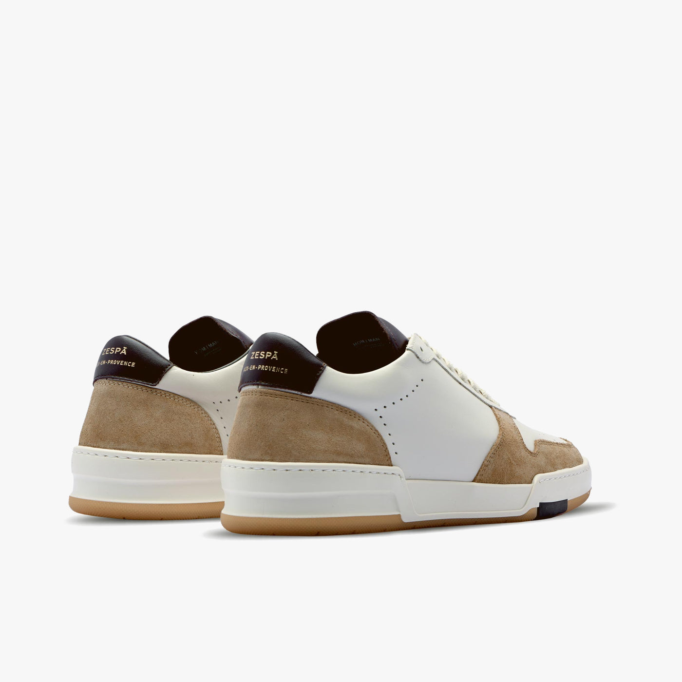 Sneakers cuir chocolat savane | ZESPÀ