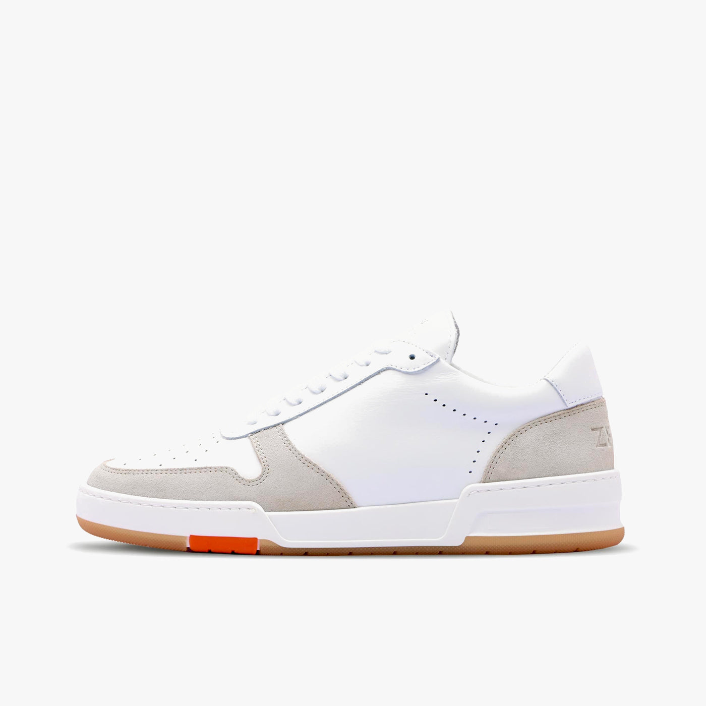 Sneakers cuir white frost | ZESPÀ