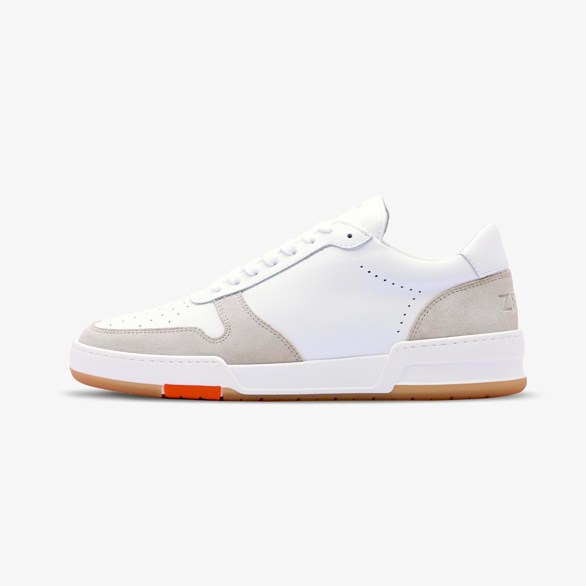 Sneakers cuir white frost | ZESPÀ