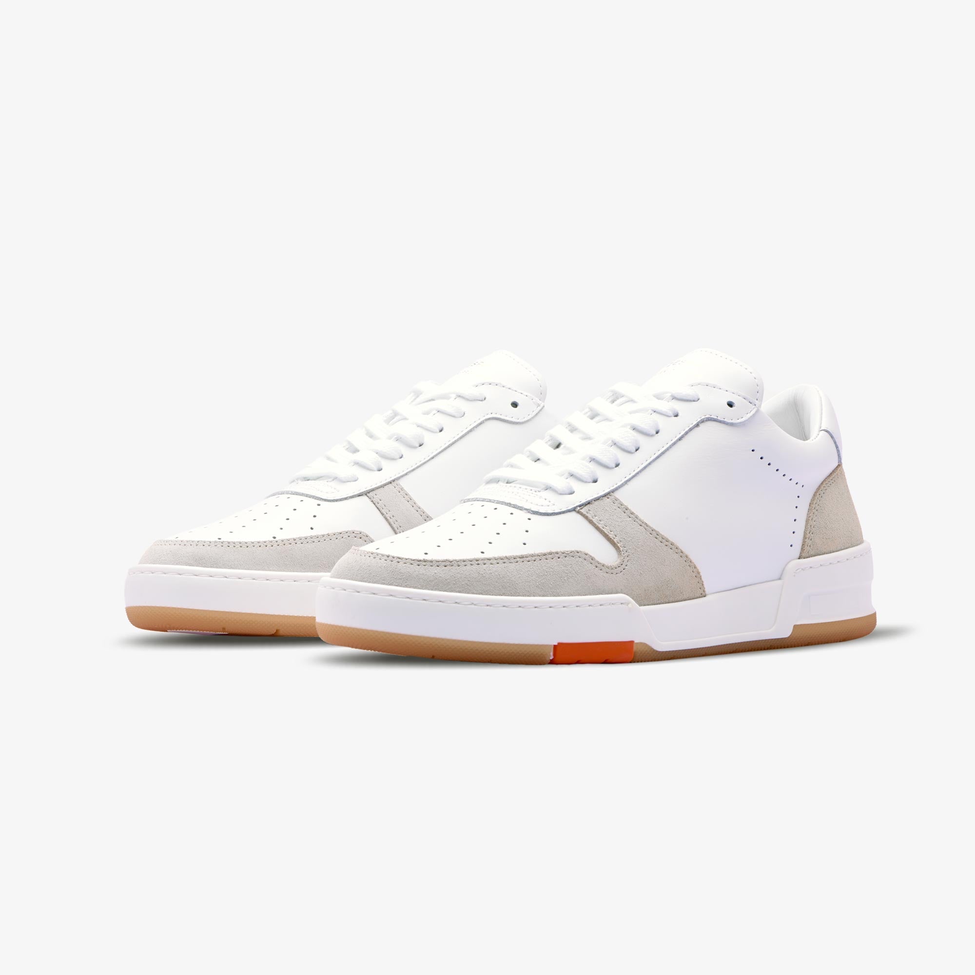 Sneakers cuir white frost | ZESPÀ