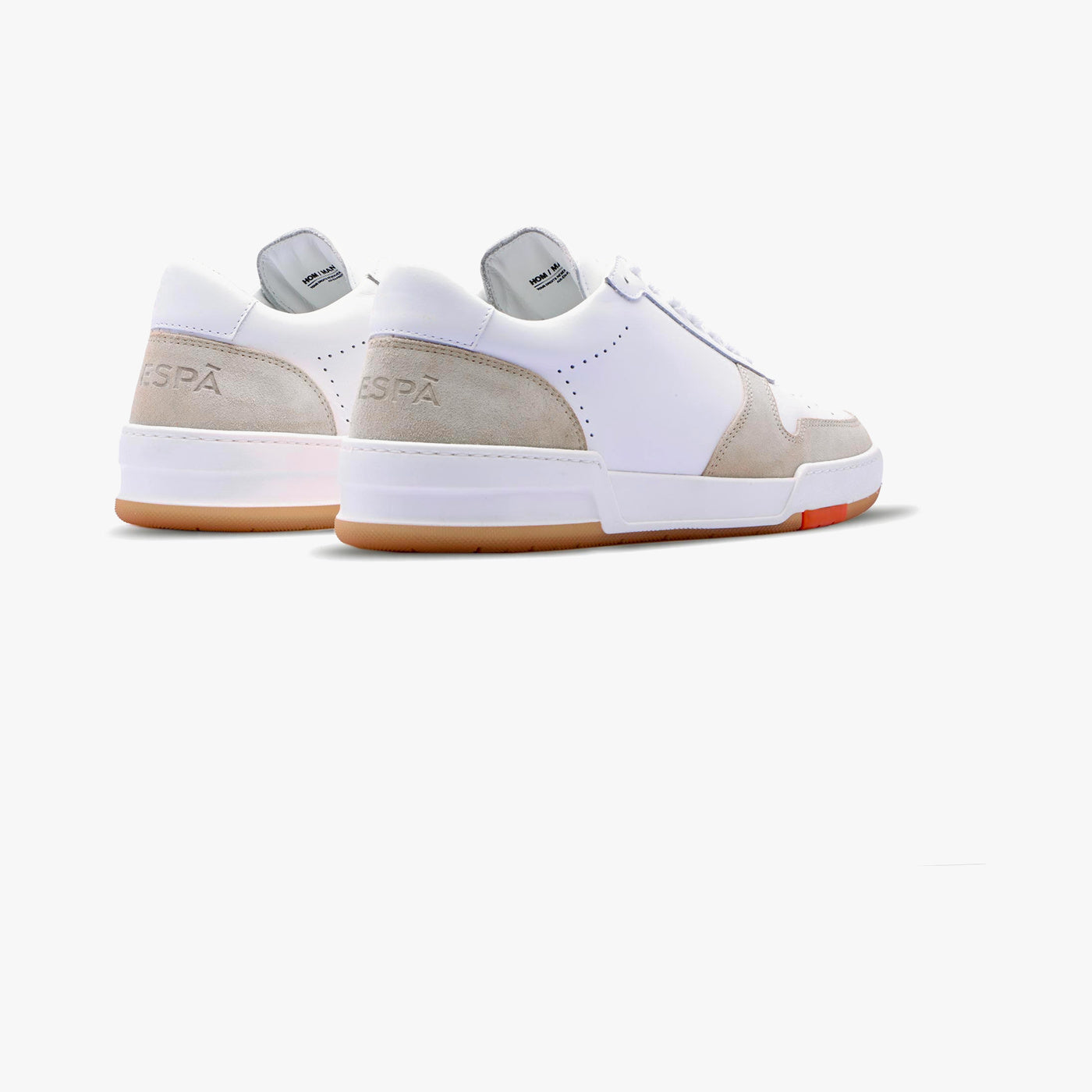 Sneakers cuir white frost | ZESPÀ