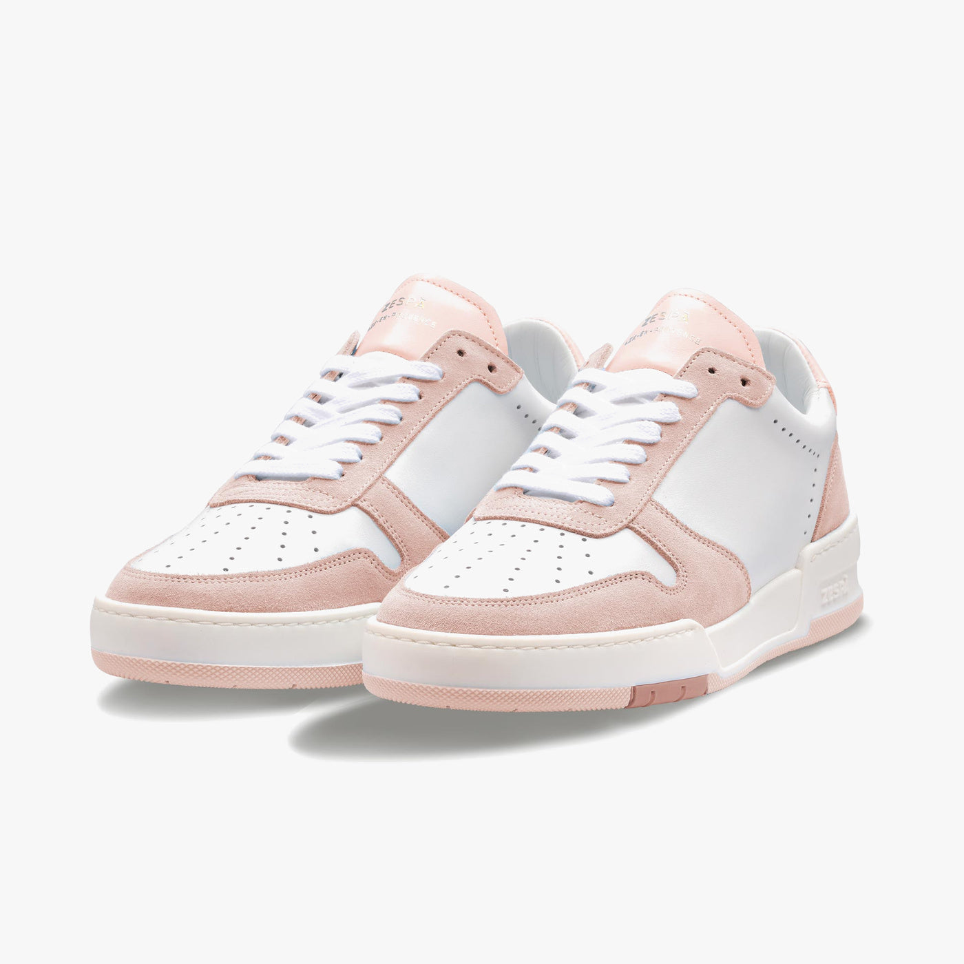 Sneakers cuir bicolor shell | ZESPÀ