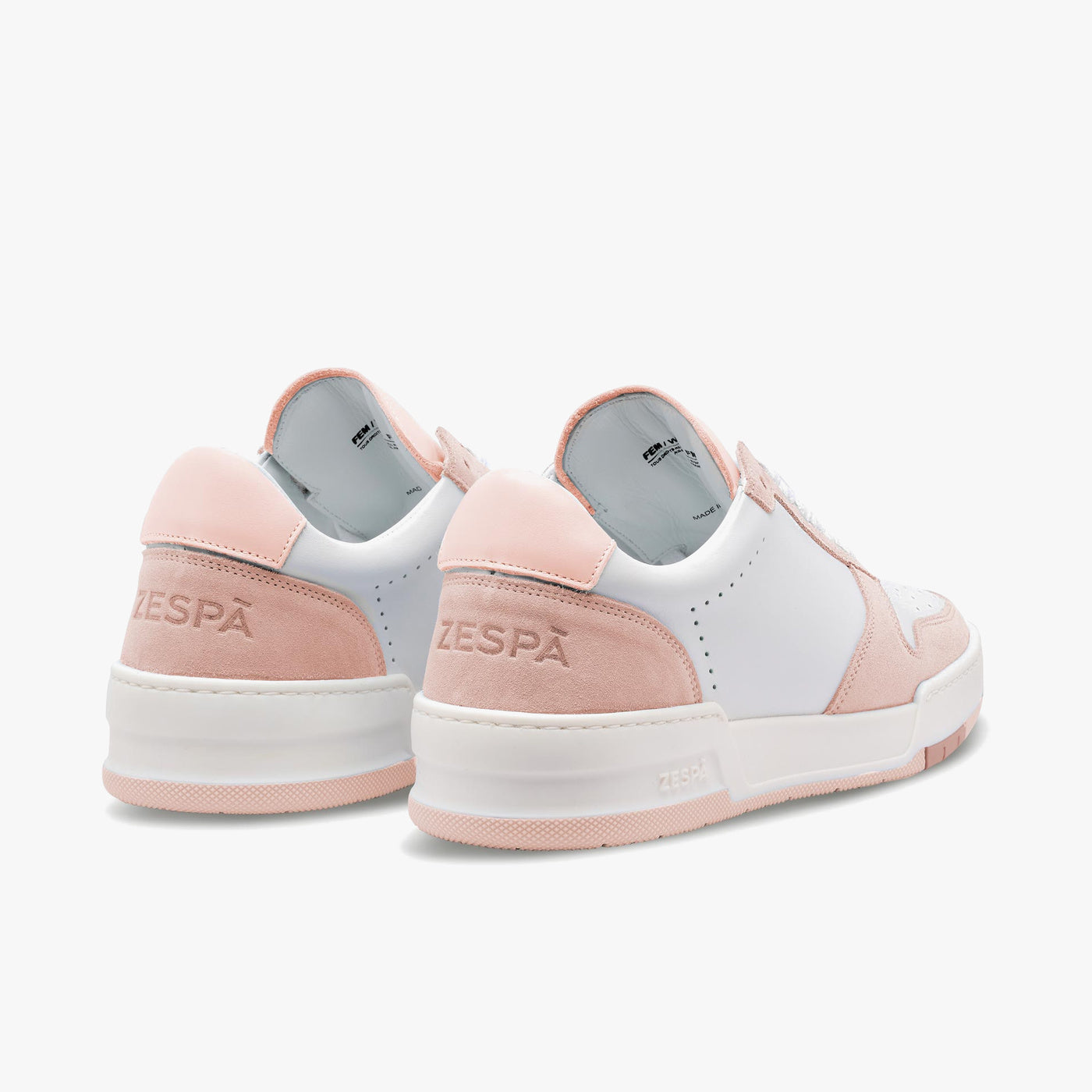 Sneakers cuir bicolor shell | ZESPÀ