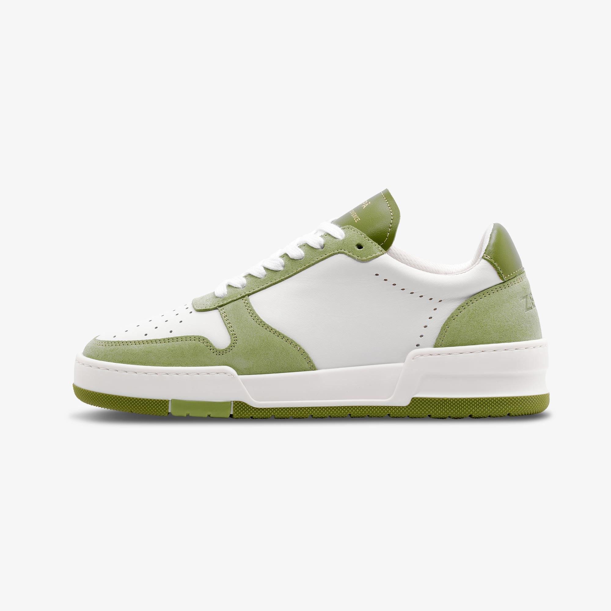 Sneakers cuir olive | ZESPÀ