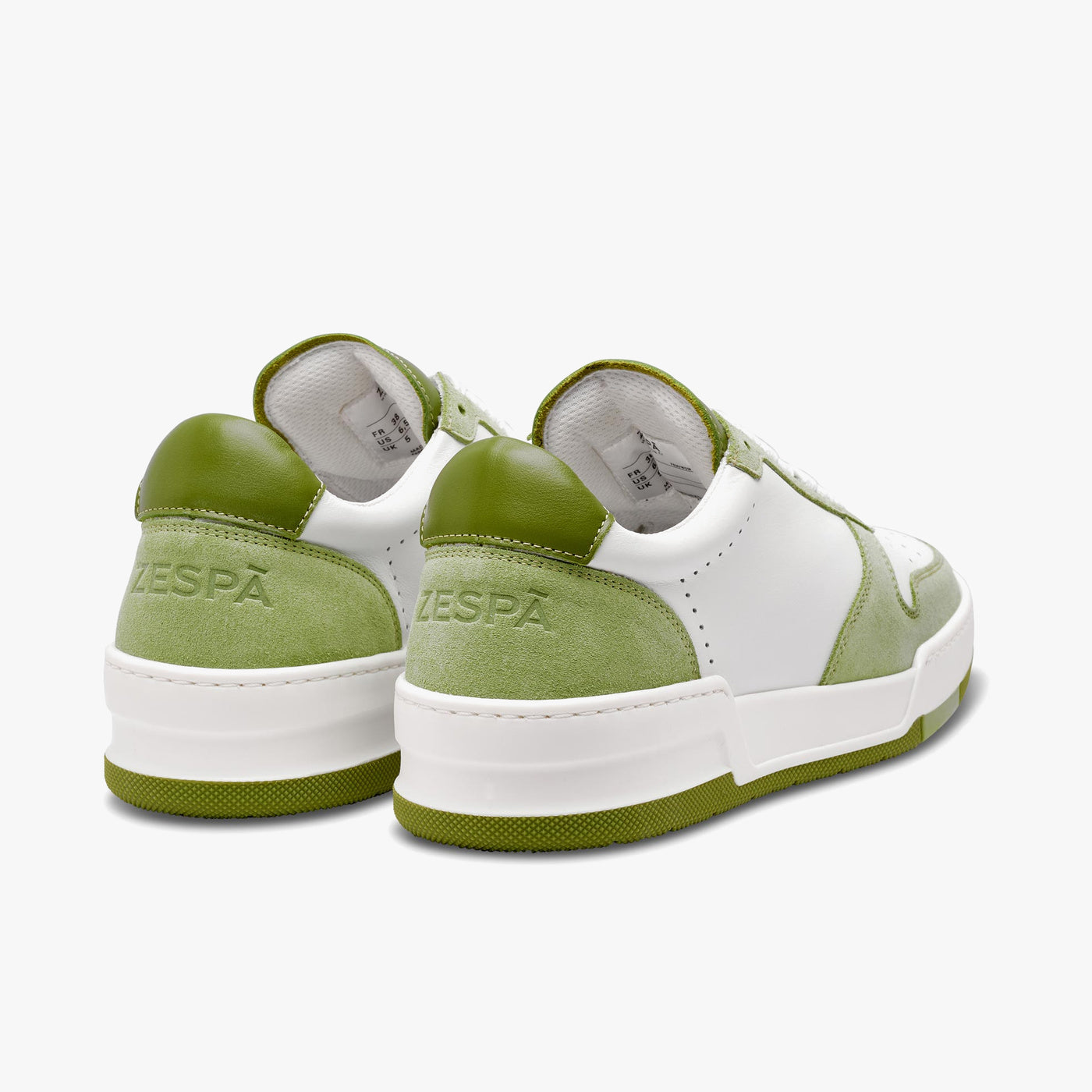Sneakers cuir olive | ZESPÀ