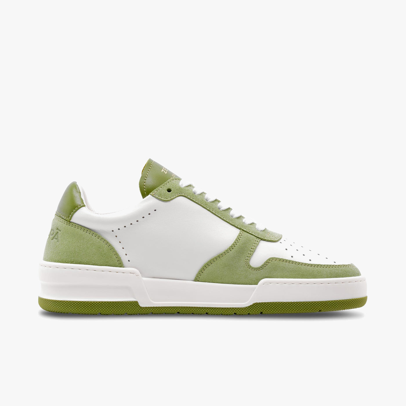 Sneakers cuir olive | ZESPÀ