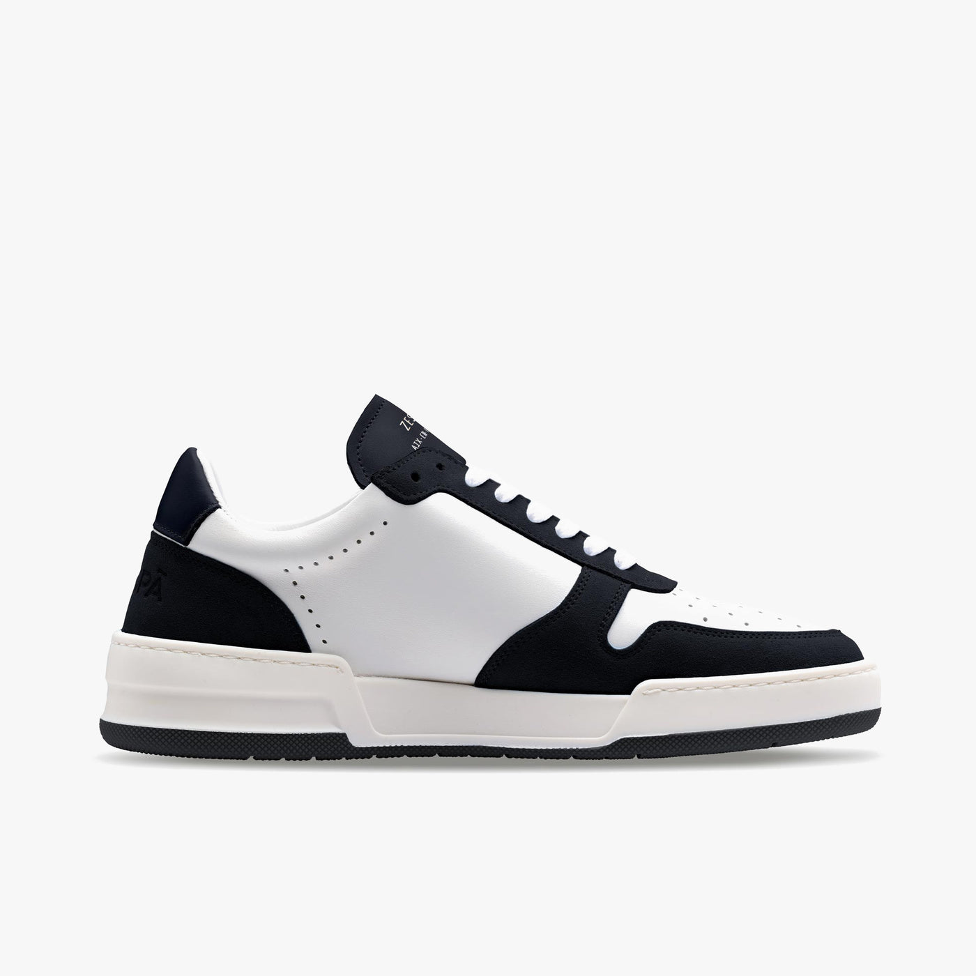 Sneakers cuir bicolor marine | ZESPÀ
