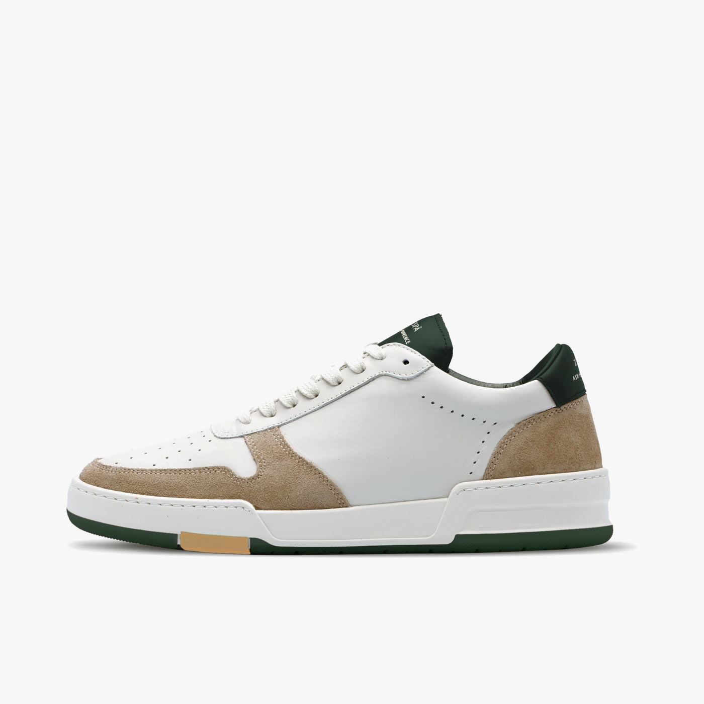 Sneakers cuir sombre savane | ZESPÀ