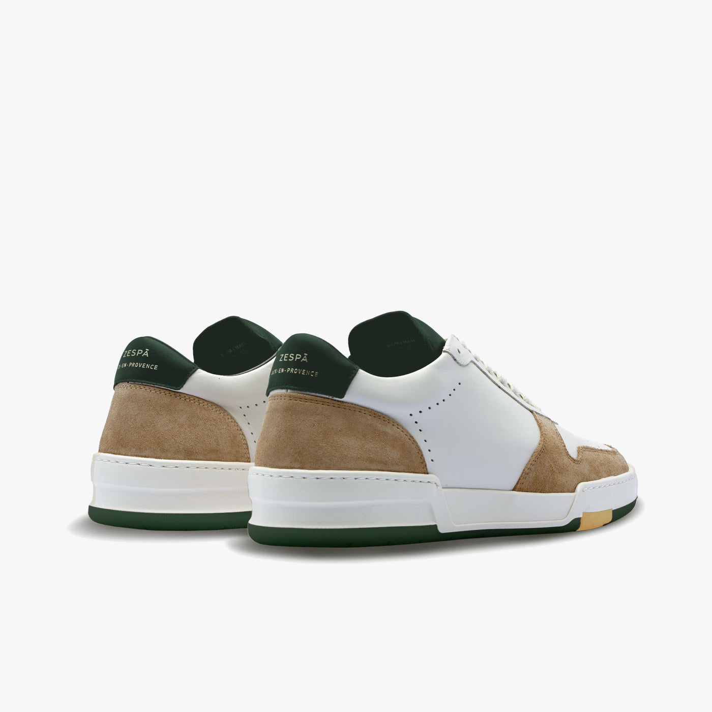 Sneakers cuir sombre savane | ZESPÀ
