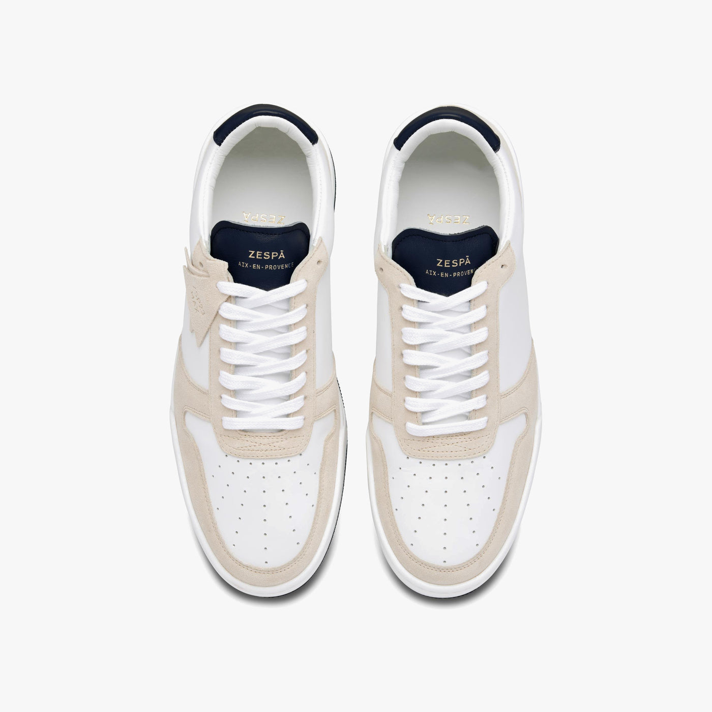 Sneakers cuir frost et marine - du 39 au 46 | ZESPÀ